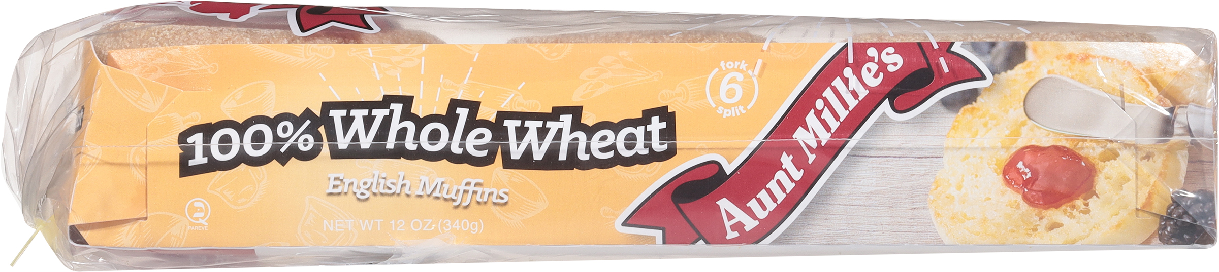 English Muffins, 100% Whole Wheat