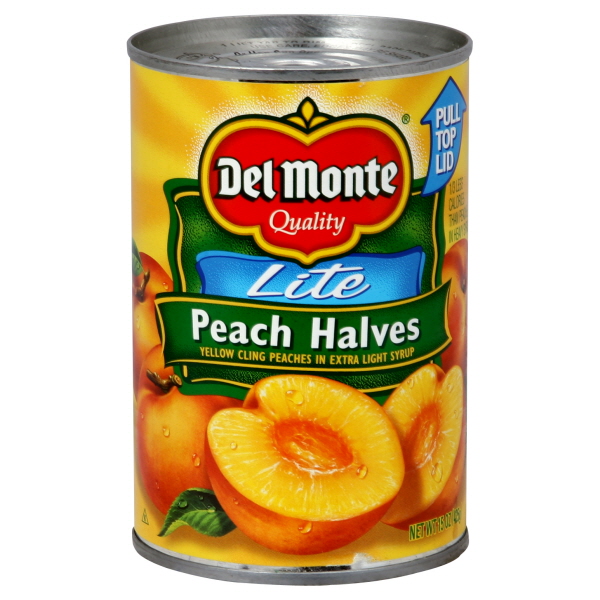 Del Monte Peach Halves 15 Oz