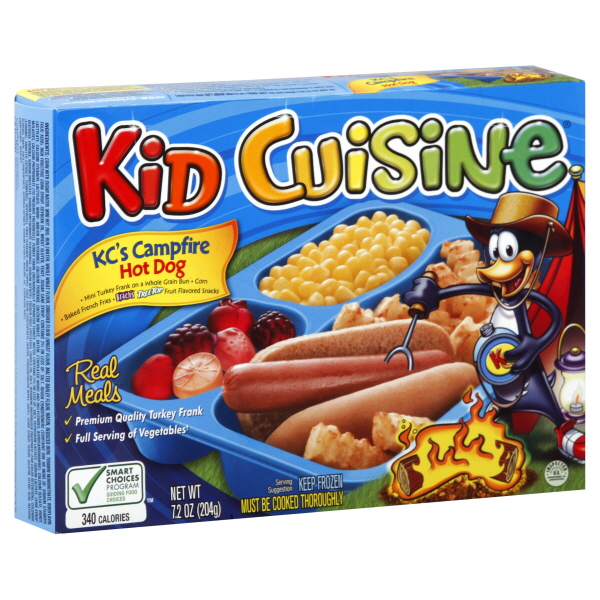 Kid Cuisine Kc's Campfire Hot Dog 7.2 Oz