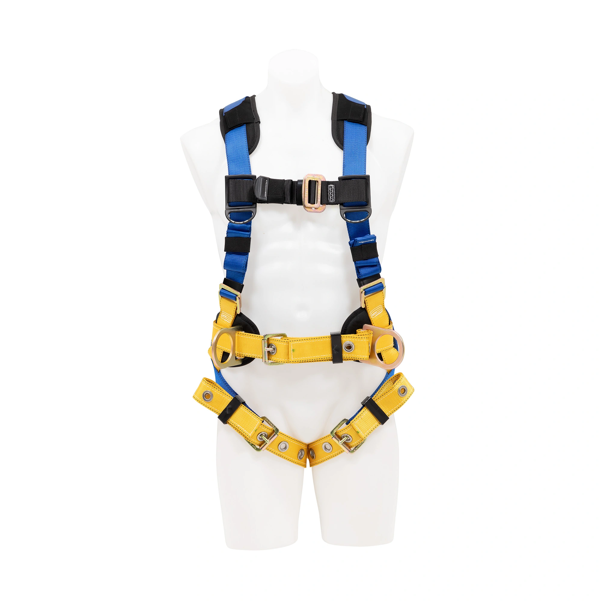 Werner Basewear 3D-Ring Construction Harness with Tongue Buckle Legs, M/L