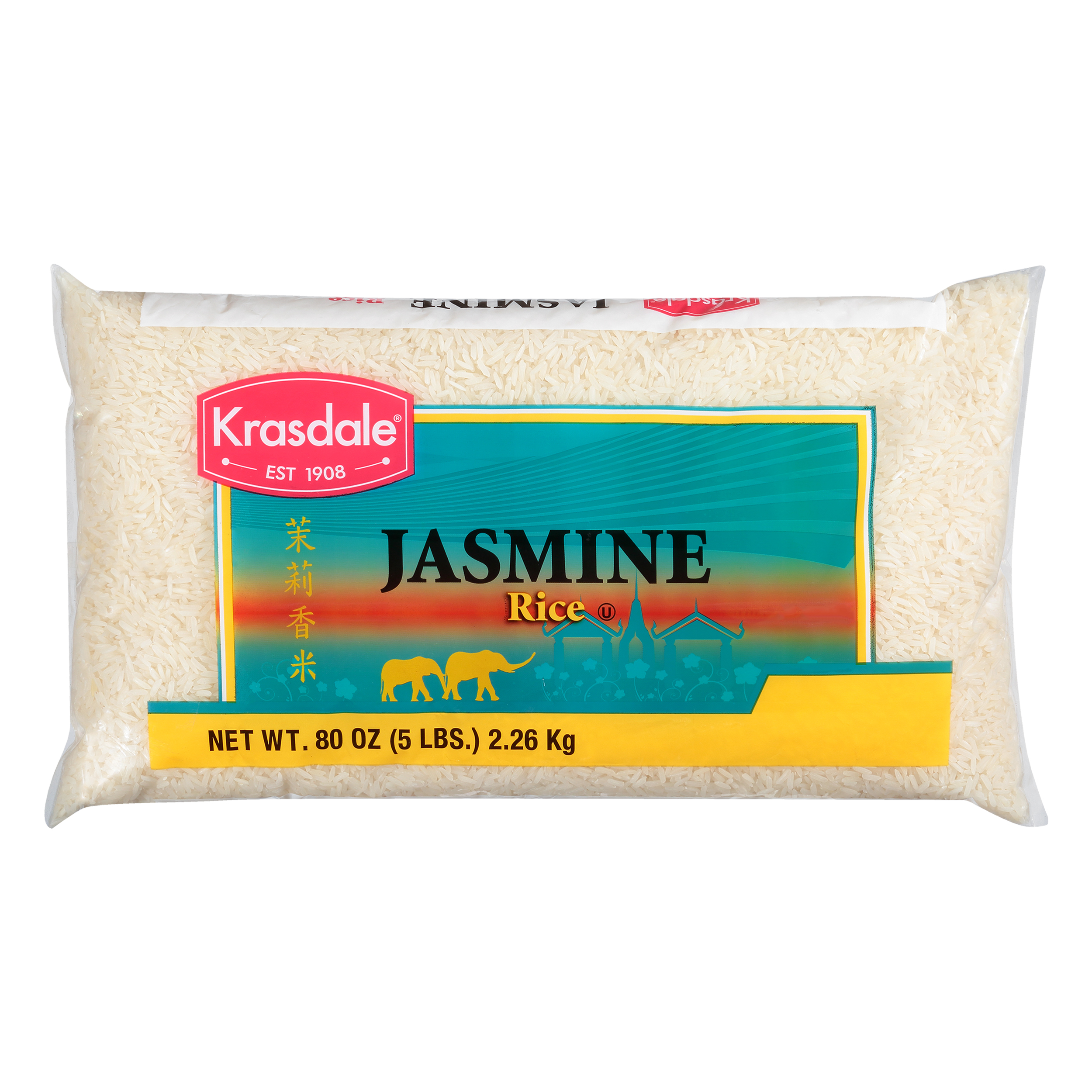 Krasdale Jasmine Rice 80 Oz