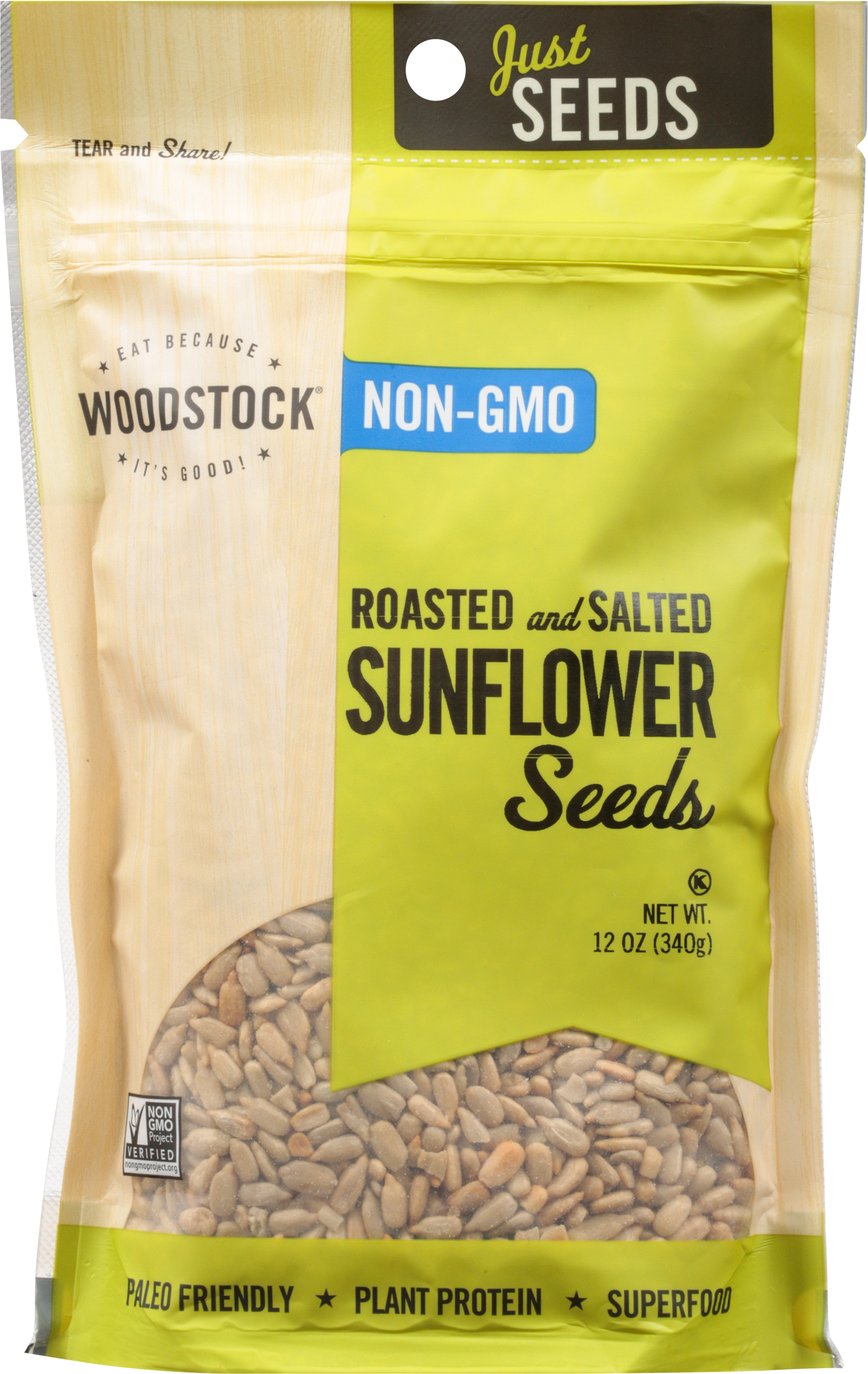 Sunflower Seeds, Roasted and Salted