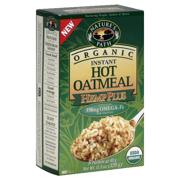 Nature's Path Instant Hot Oatmeal 8 Ea