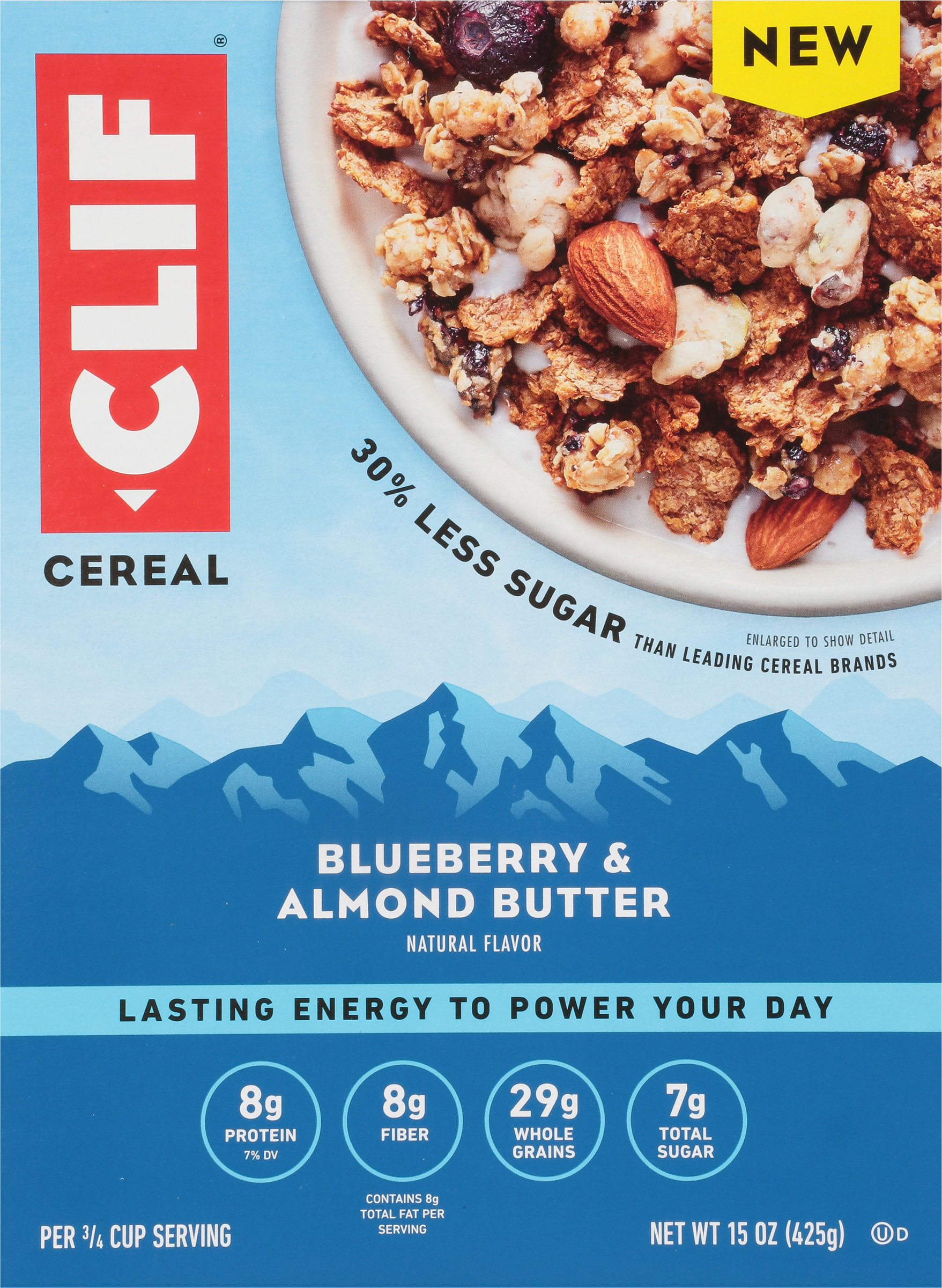 Cereal, Blueberry & Almond Butter