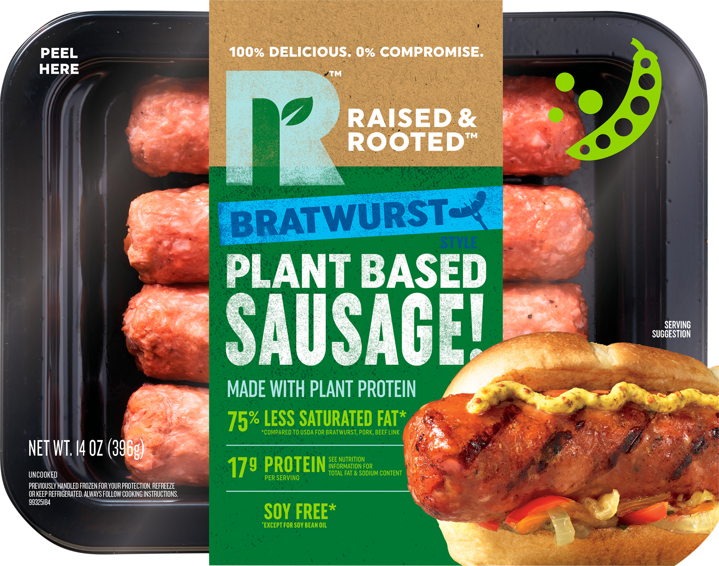 Bratwurst, Plant Based