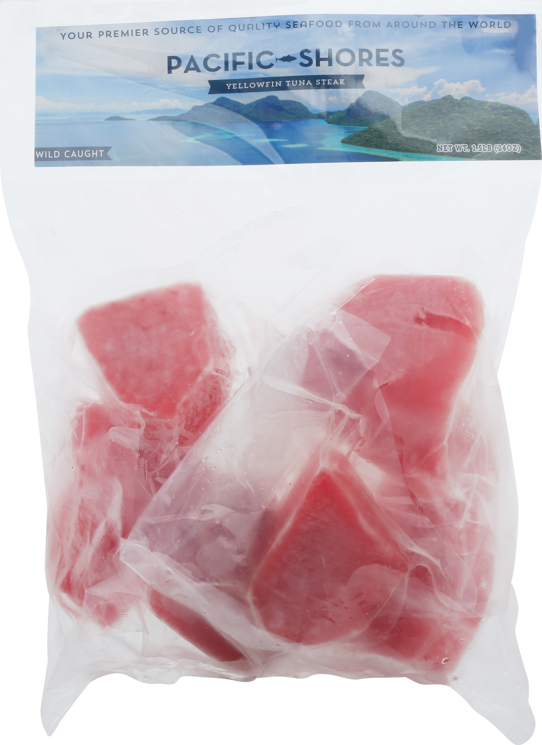 Tuna Steak, Yellowfin, Wild Caught