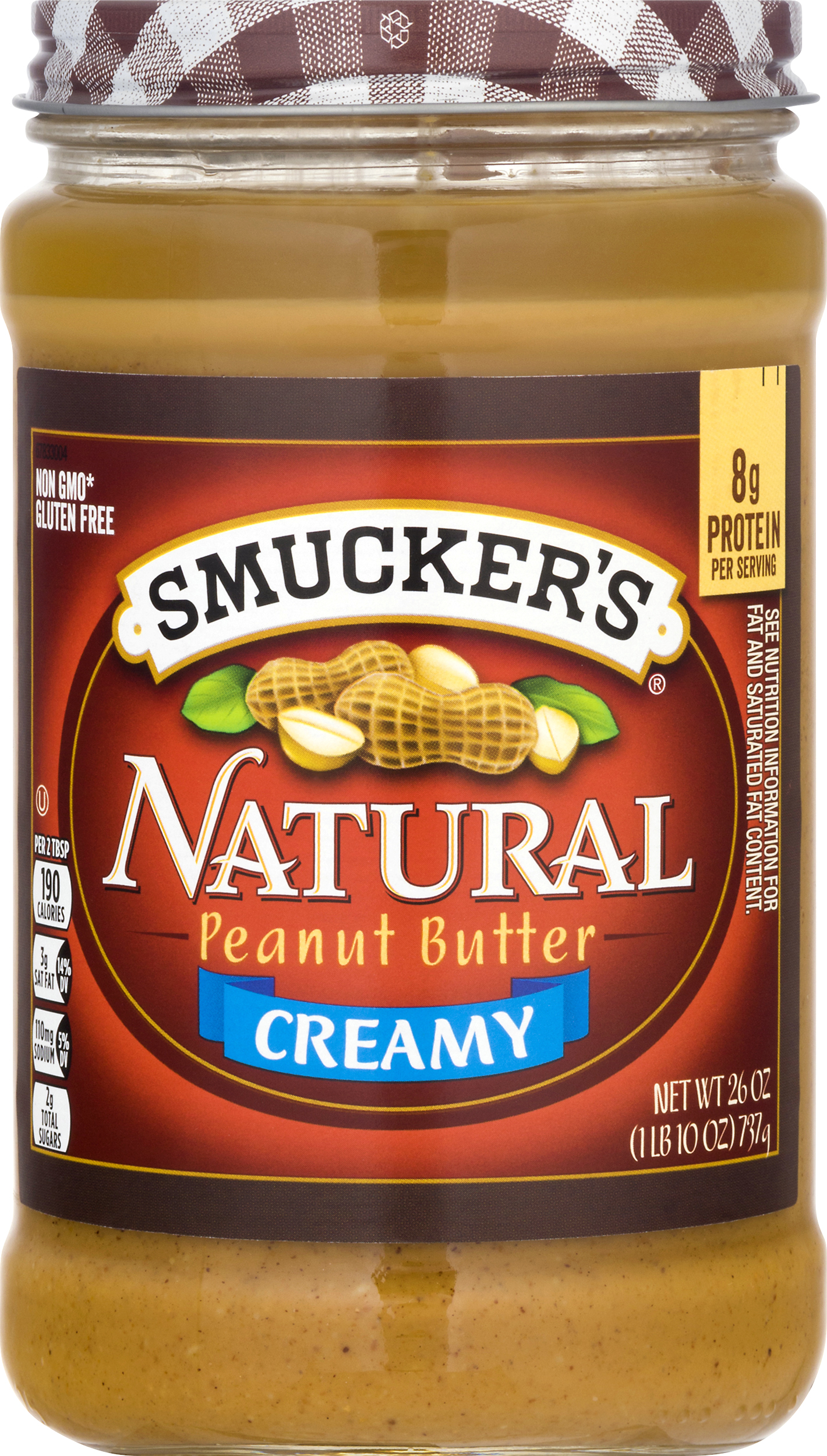 Peanut Butter, Creamy, Natural