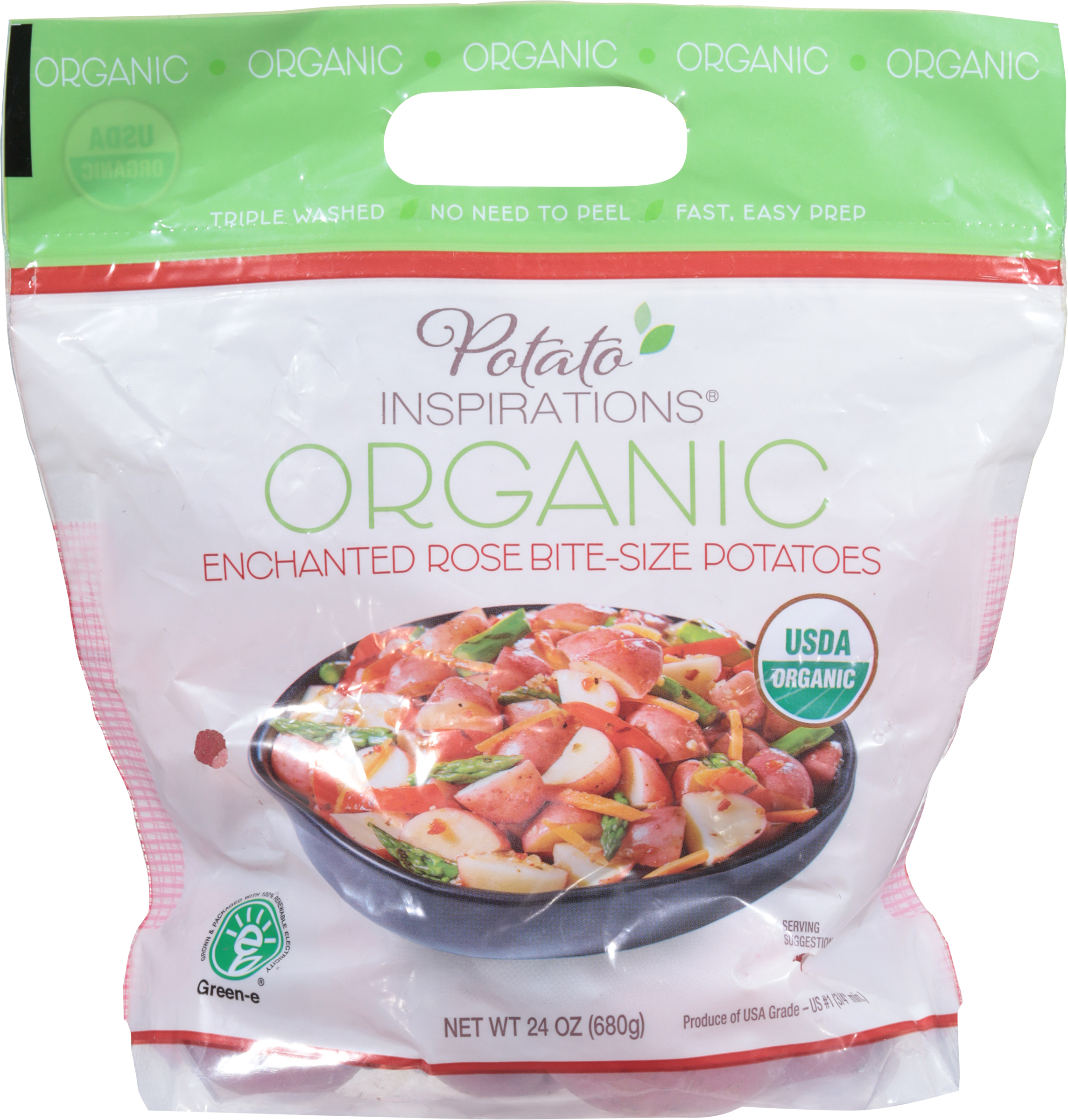 Potatoes, Organic, Bite-Size, Enchanted Rose
