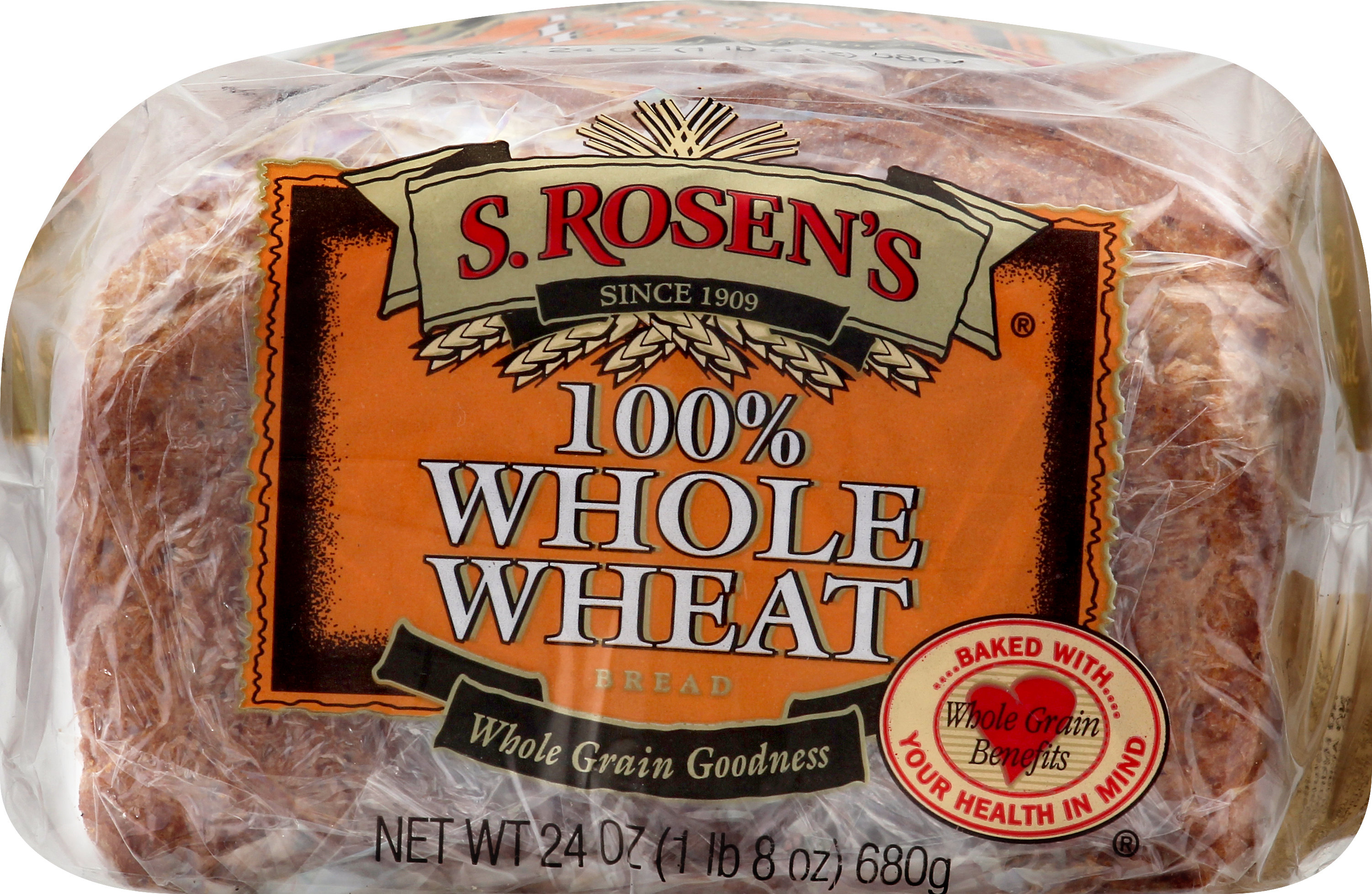 Bread, 100% Whole Wheat