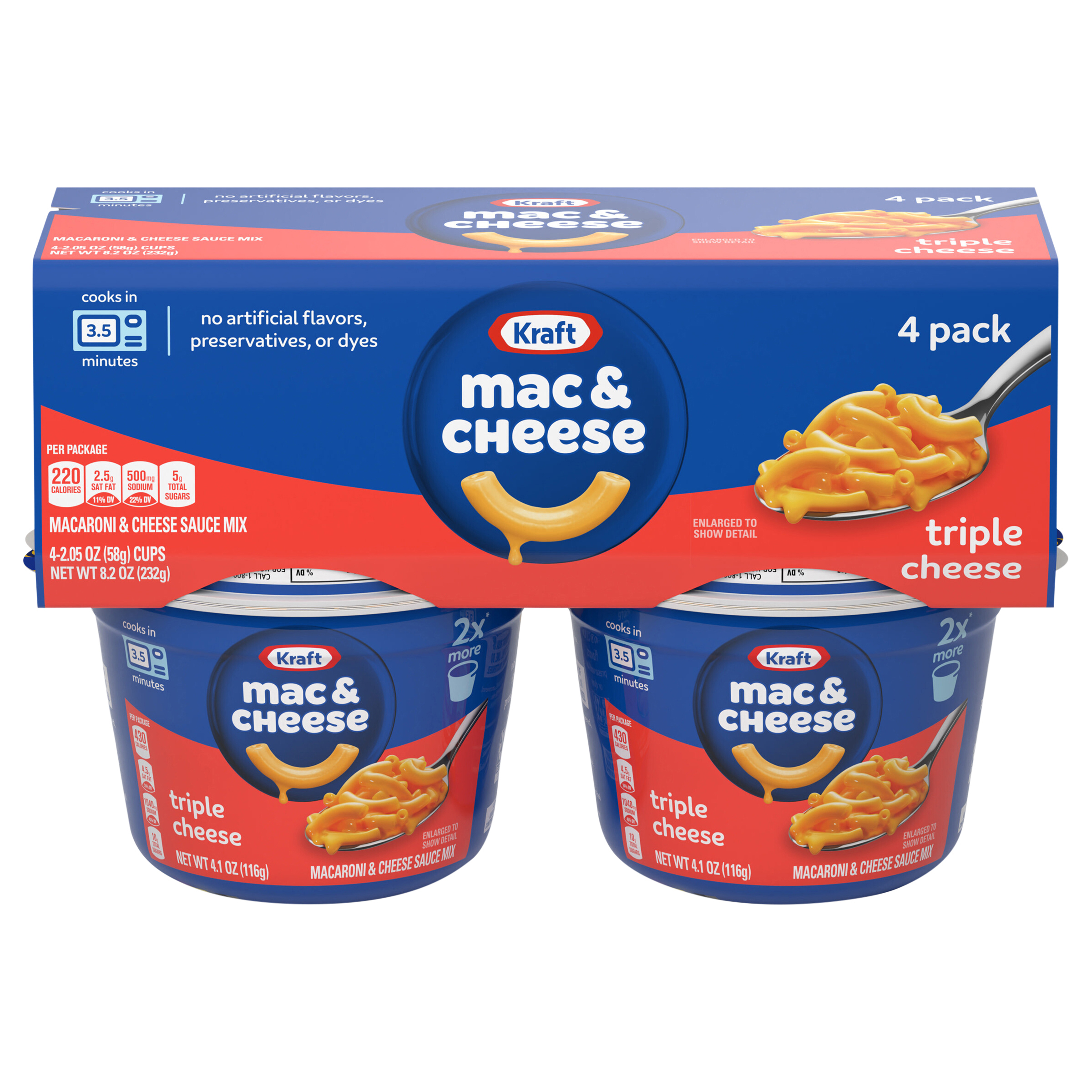 Calories in Macaroni and Cheese, Original from Kraft