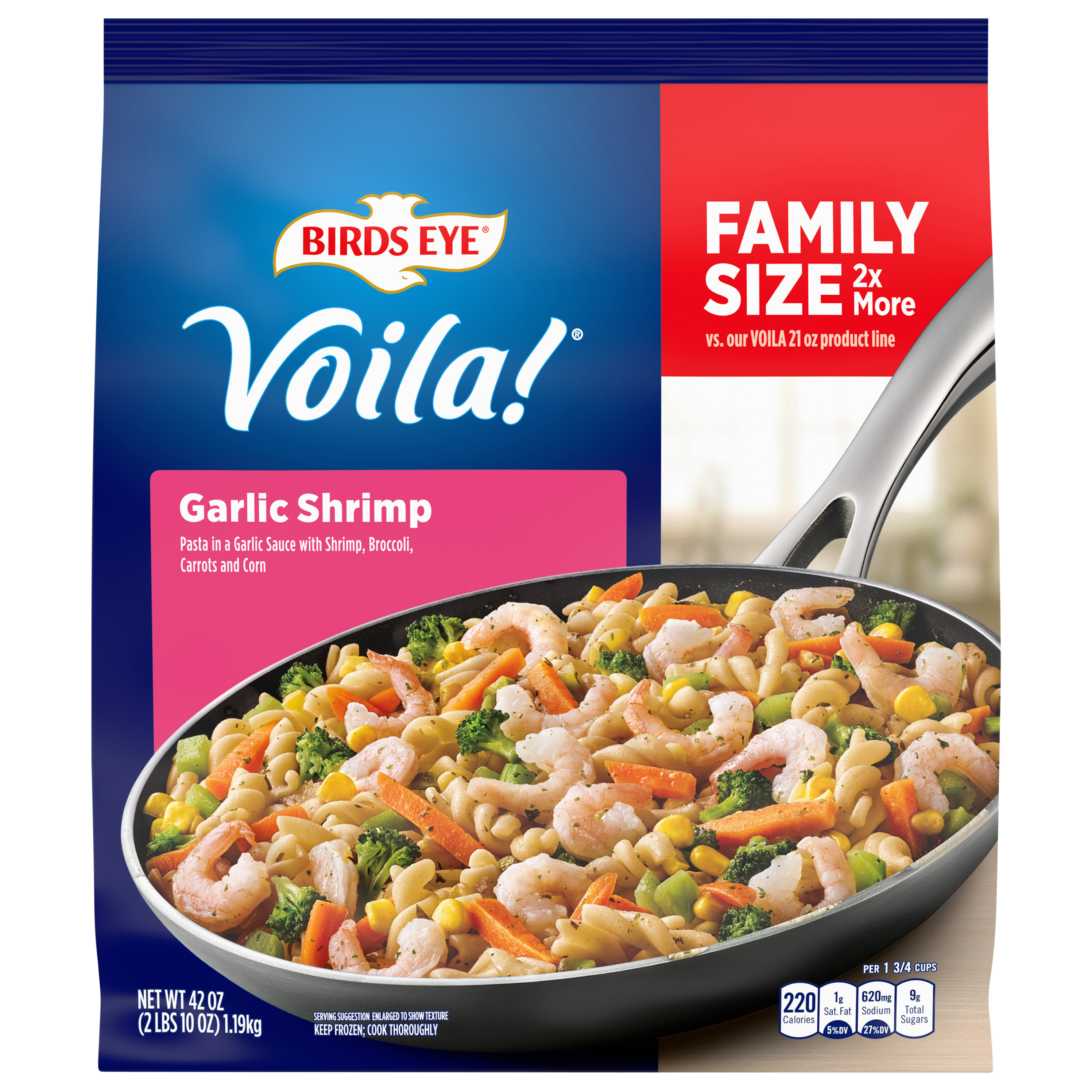 Garlic Shrimp, Family Size