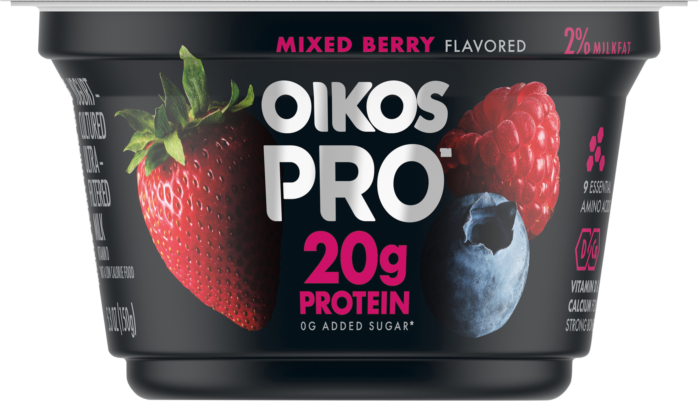 Yogurt, Mixed Berry Flavored