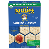 Annie's Organic Baked Saltine Classics Crackers 6.5 Oz Box image