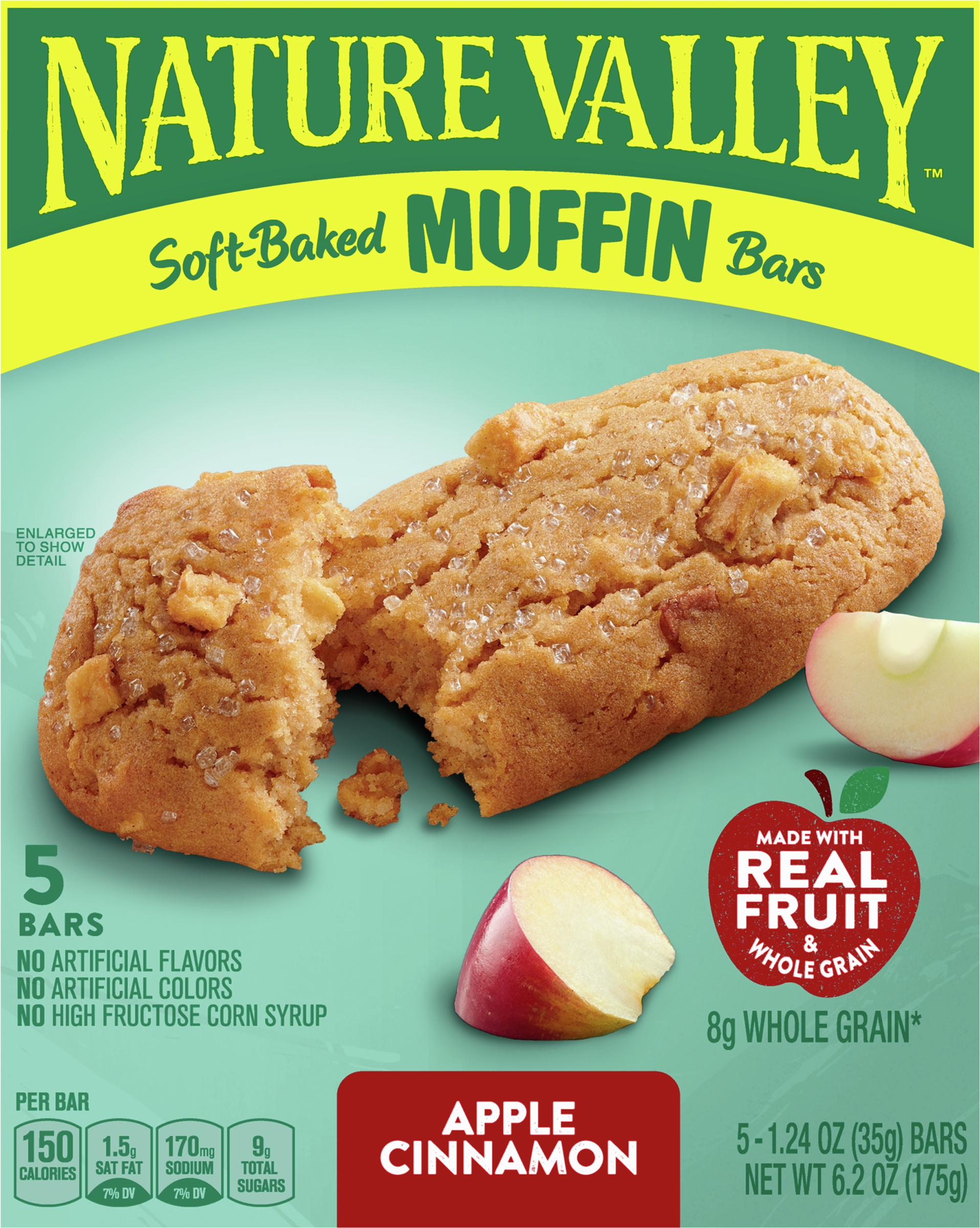 Muffin Bars, Apple Cinnamon, Soft-Baked