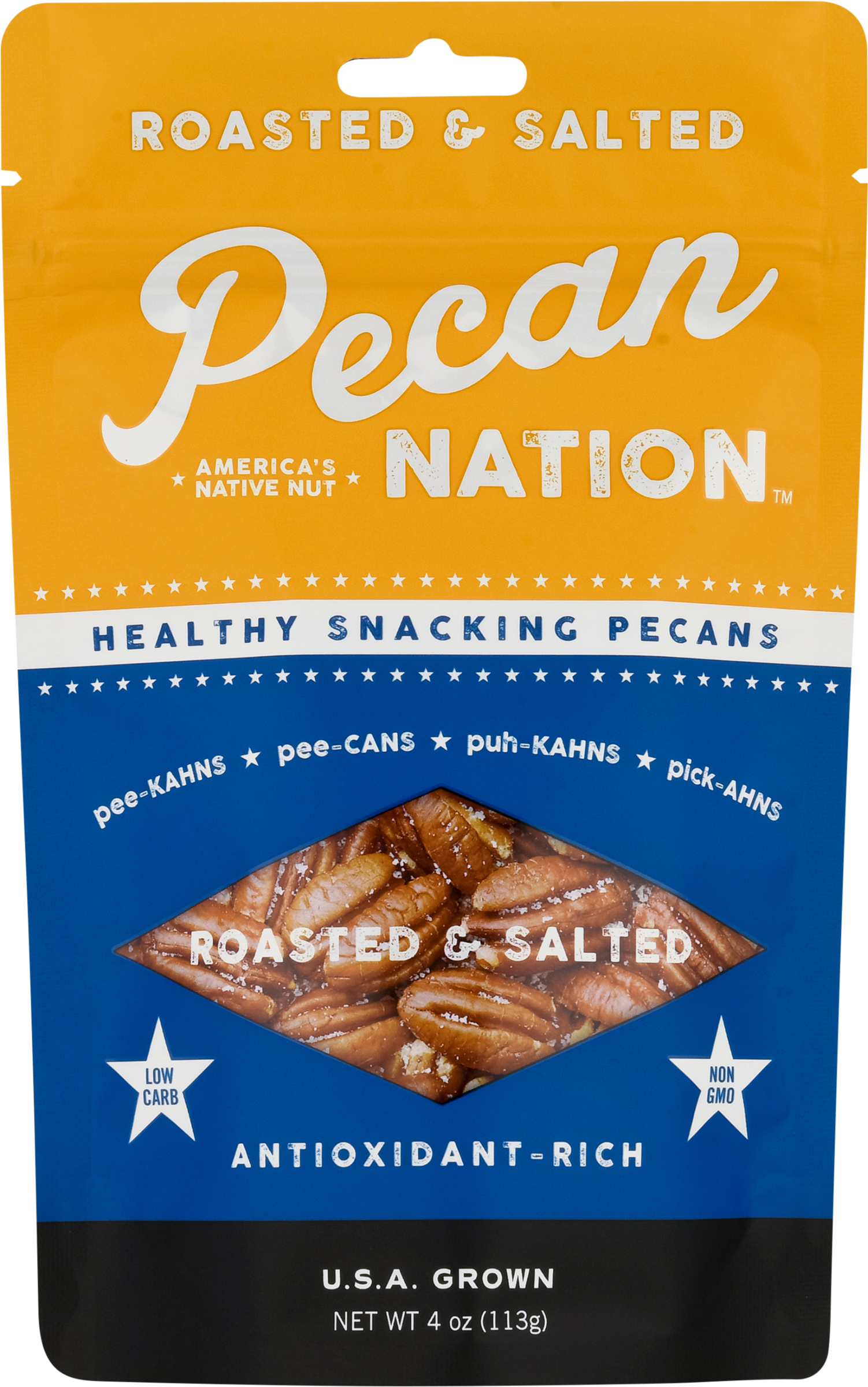 Pecans, Roasted & Salted, Healthy Snacking, Antioxidant - Rich