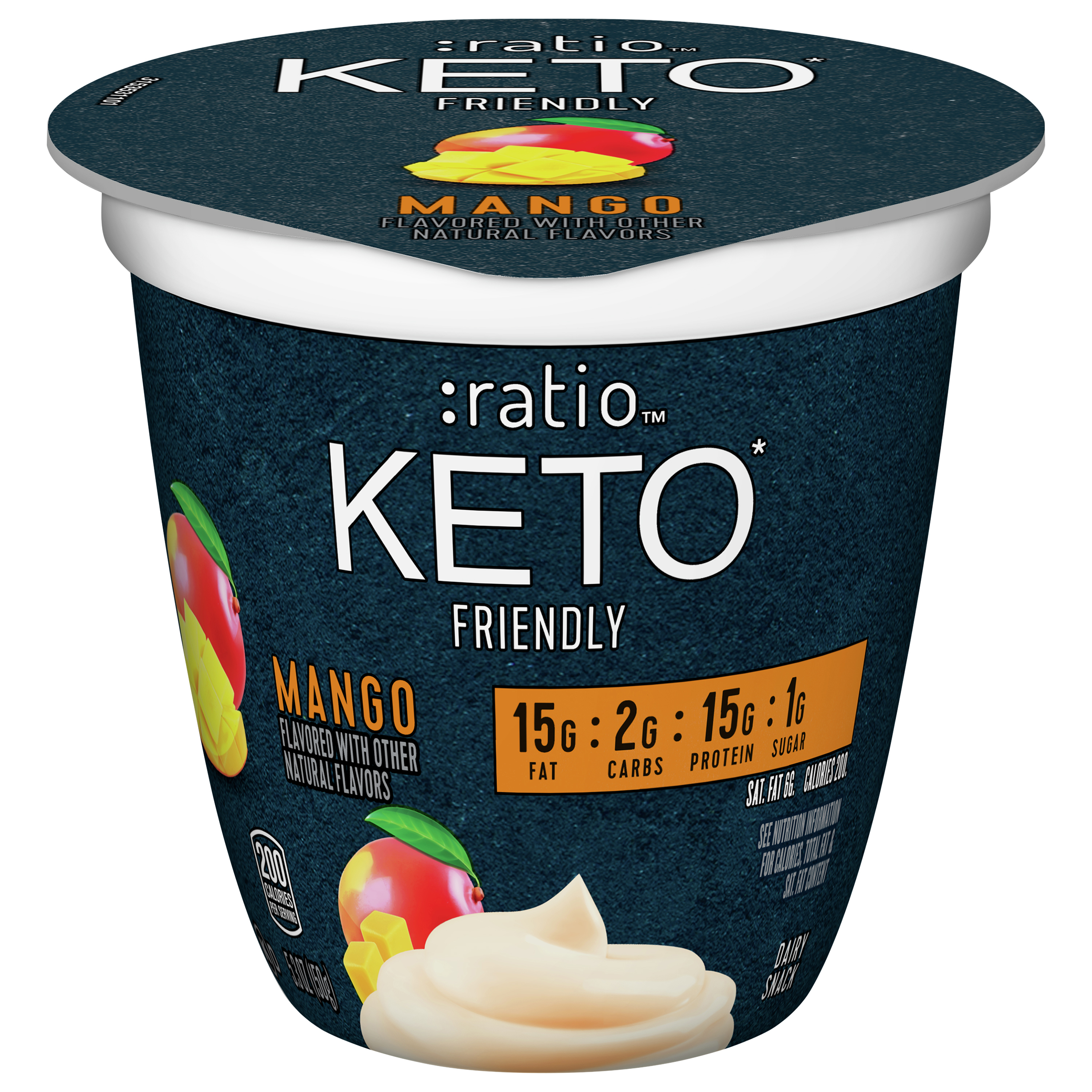 Dairy Snack, Keto Friendly, Mango