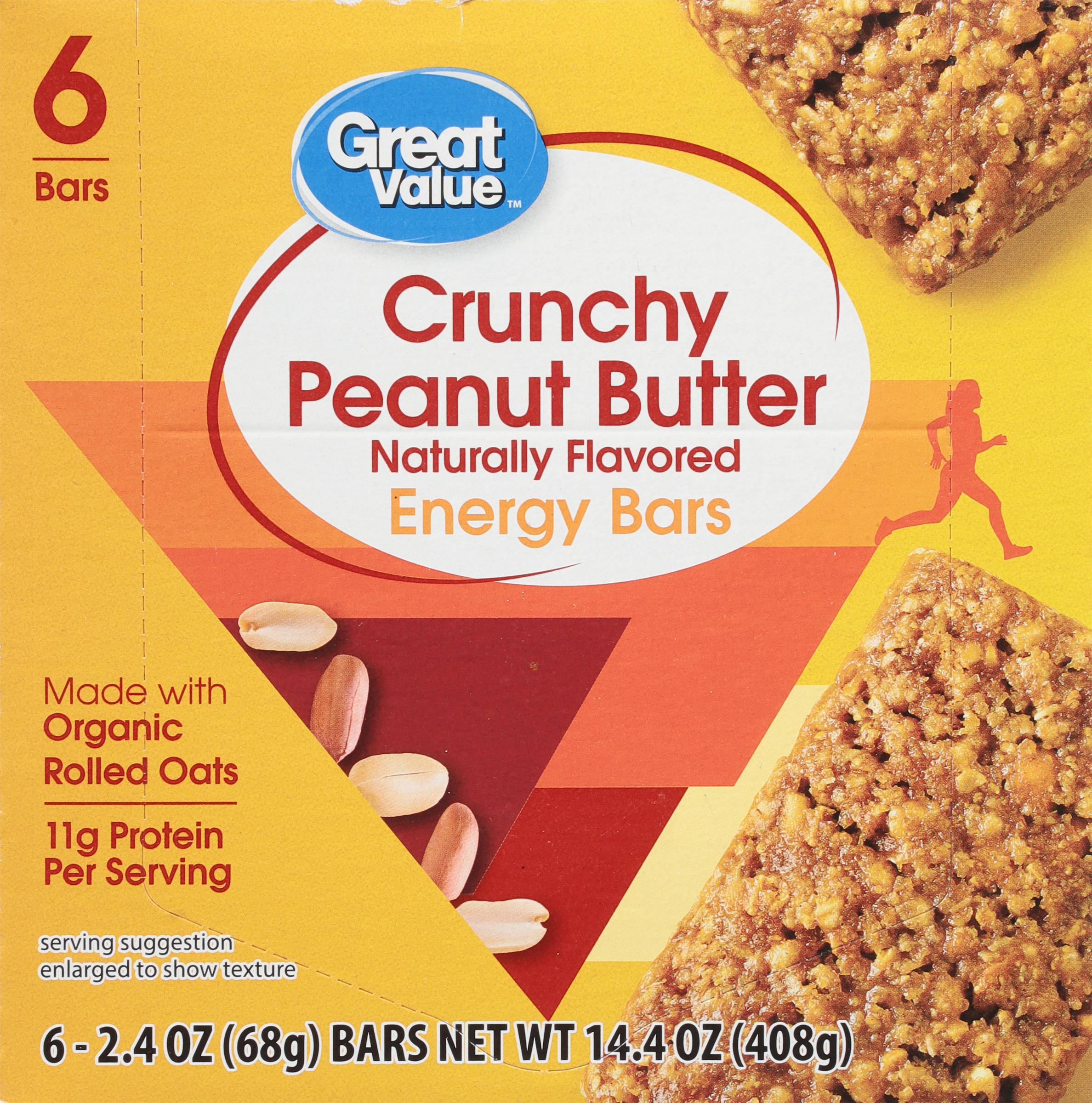 Energy Bars, Crunchy Peanut Butter