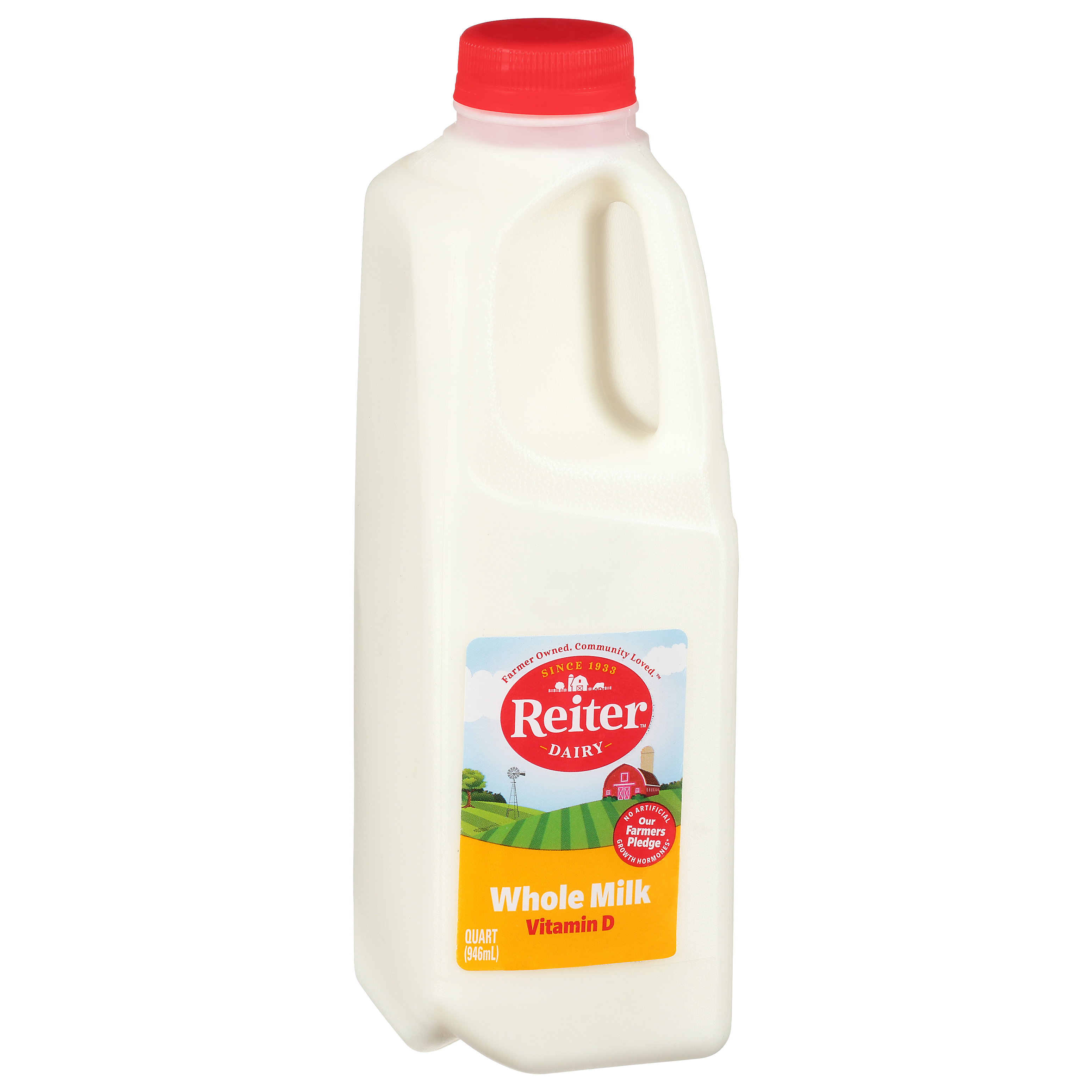 Reiter Dairy Vitamin D Whole Milk 1 Qt