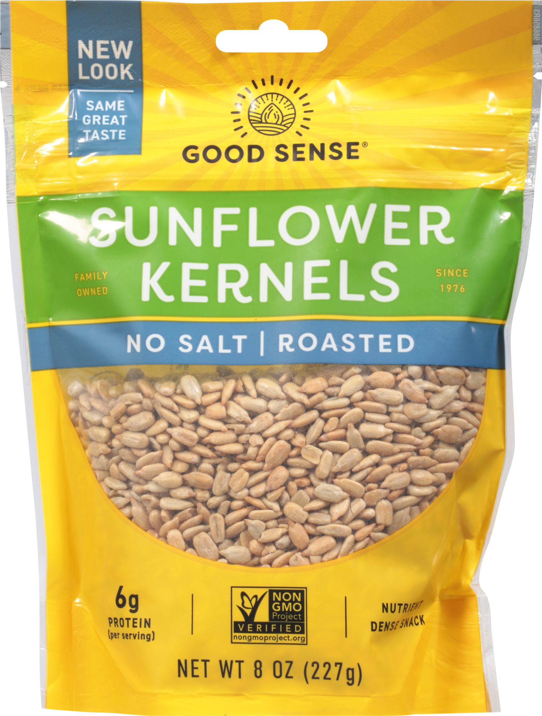Sunflower Kernels, No Salt, Roasted