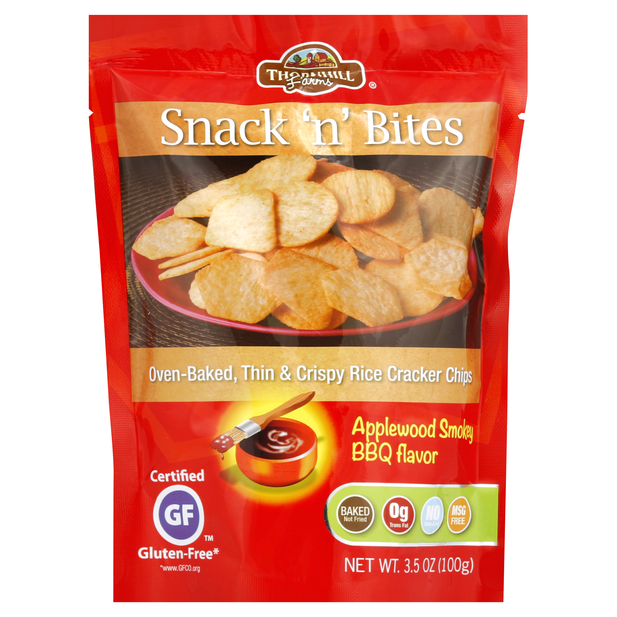 Thornhill Farms Rice Cracker Chips 3.5 Oz