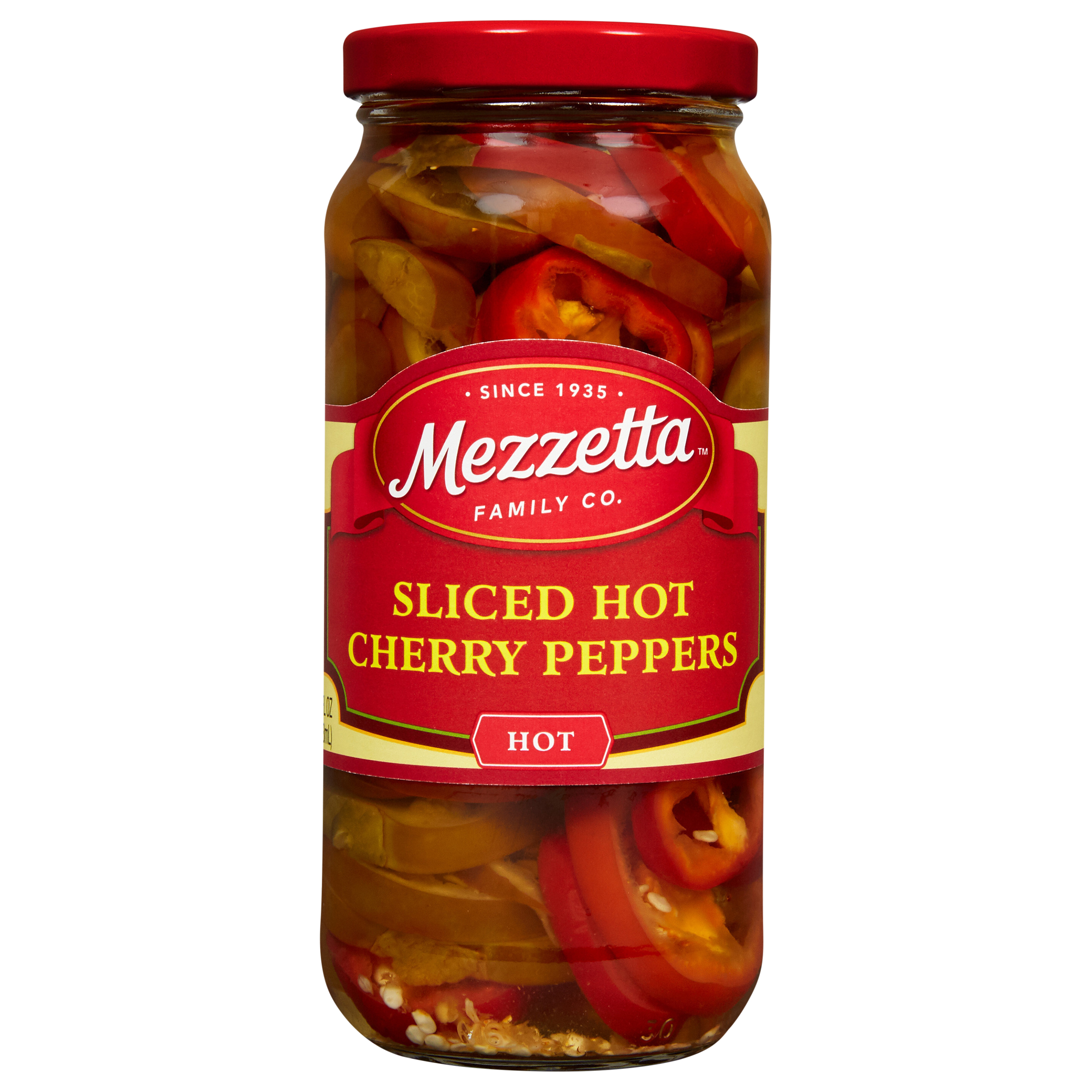 Cherry Peppers, Hot, Sliced
