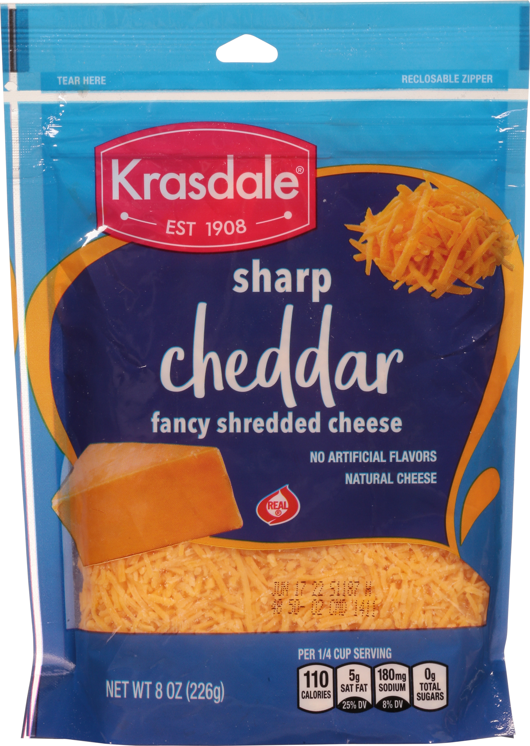 Fancy Shredded Cheese, Sharp Cheddar