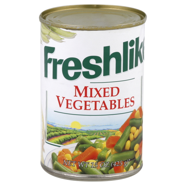 Freshlike Mixed Vegetables 15 Oz