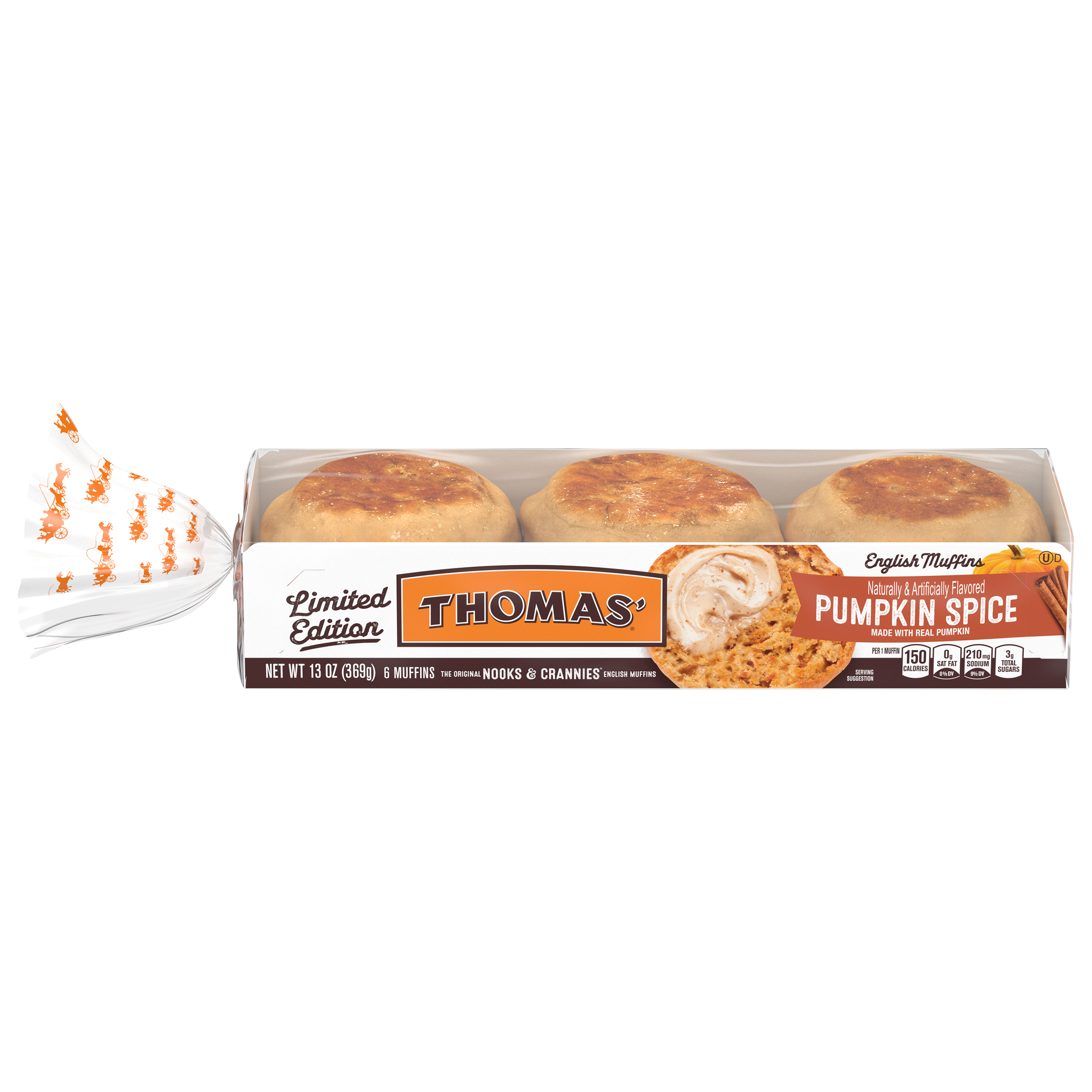 English Muffins, Pumpkin Spice