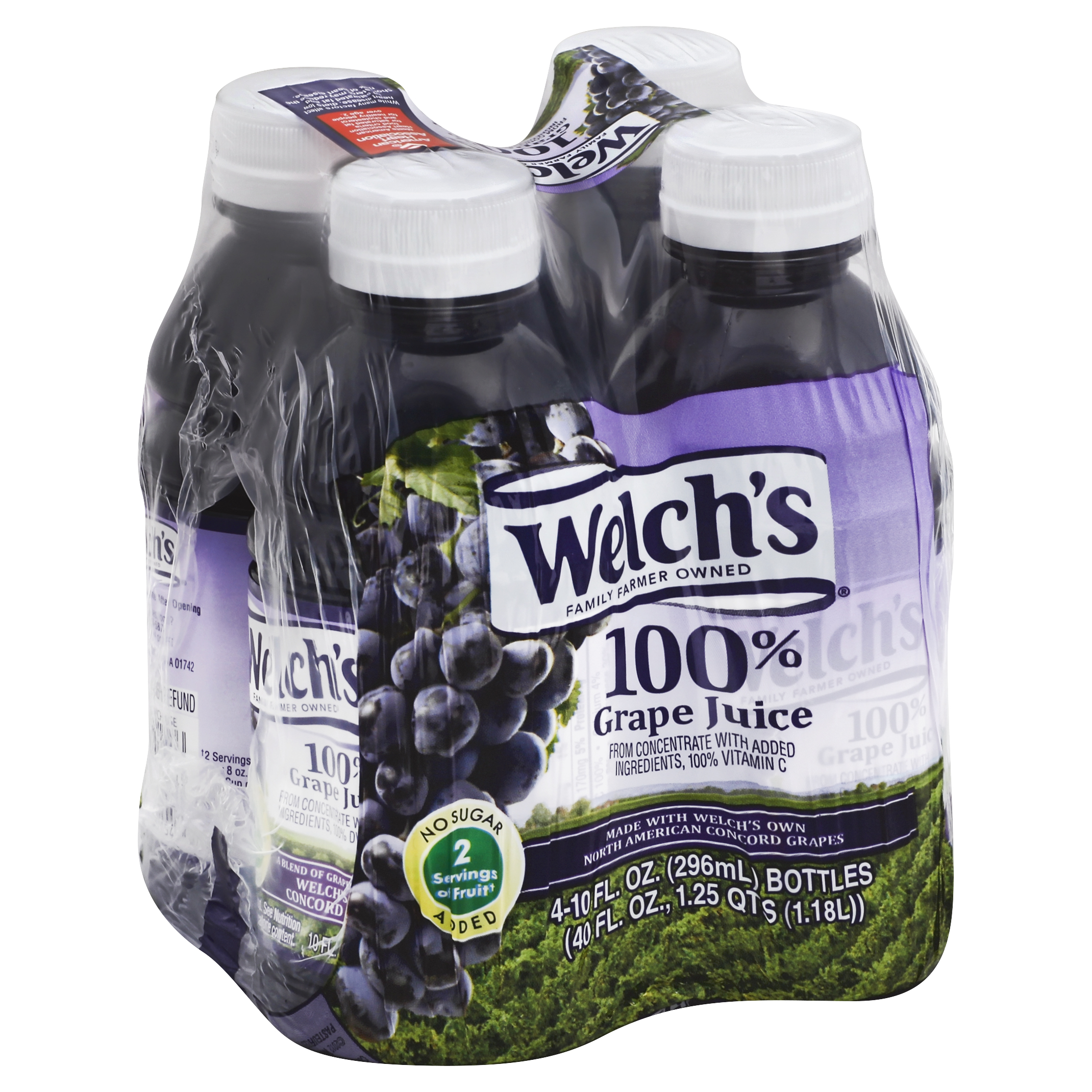 Welch's 100% Juice 4 Ea