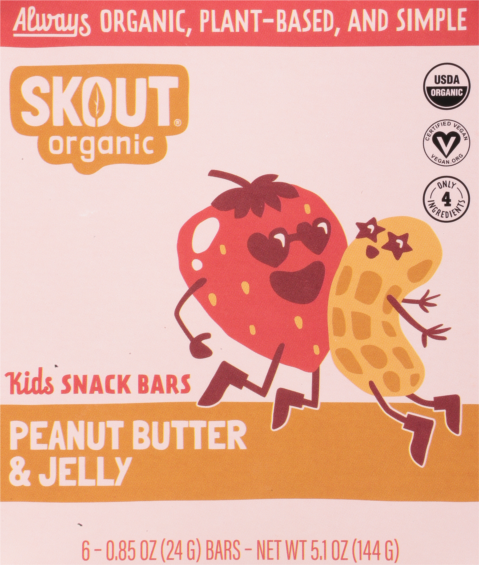 Snack Bars, Peanut Butter & Jelly, Kids
