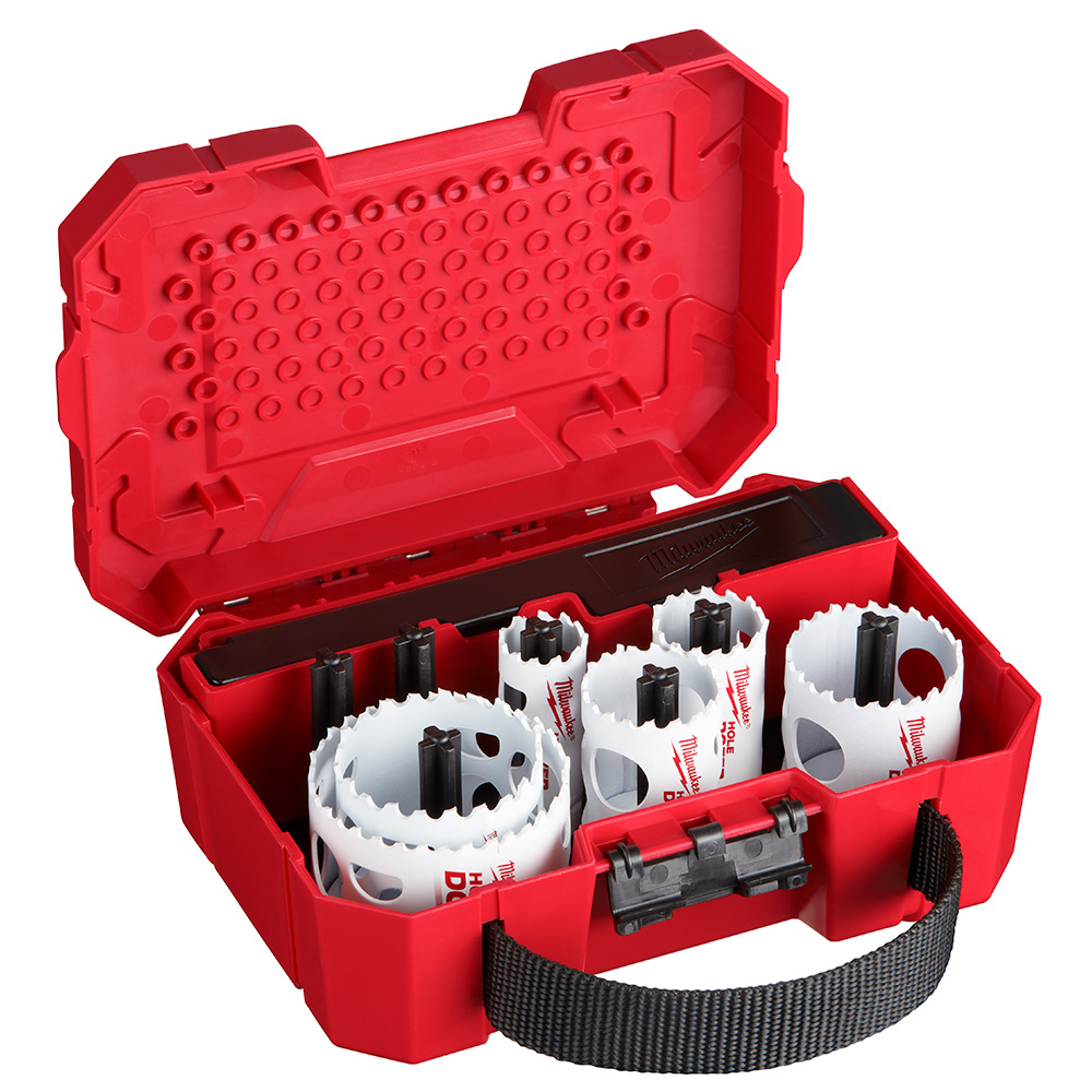 White Cap Milwaukee 10 PC Electricians Ice Hole Saw Kit