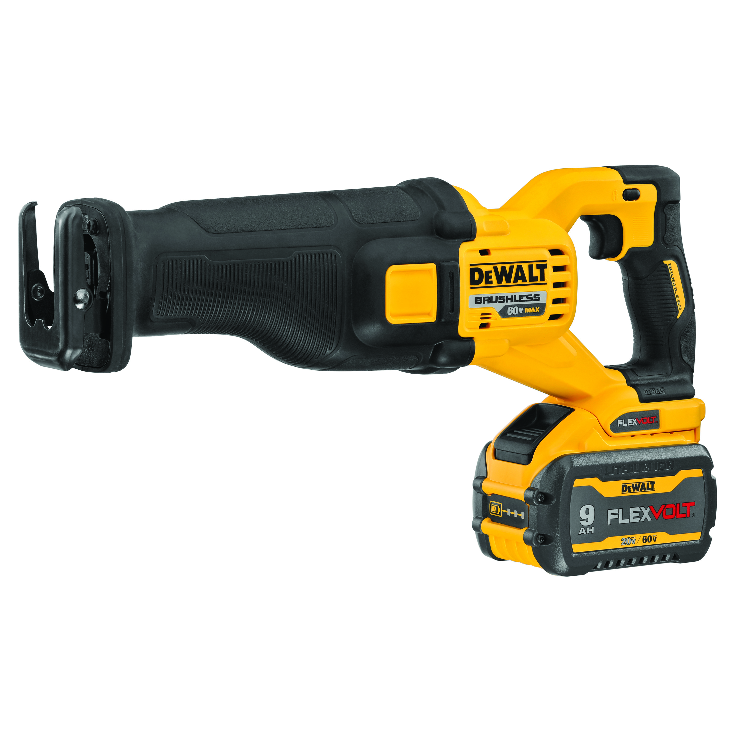 White Cap | DEWALT 60V MAX Brushless Cordless Reciprocating Saw Kit