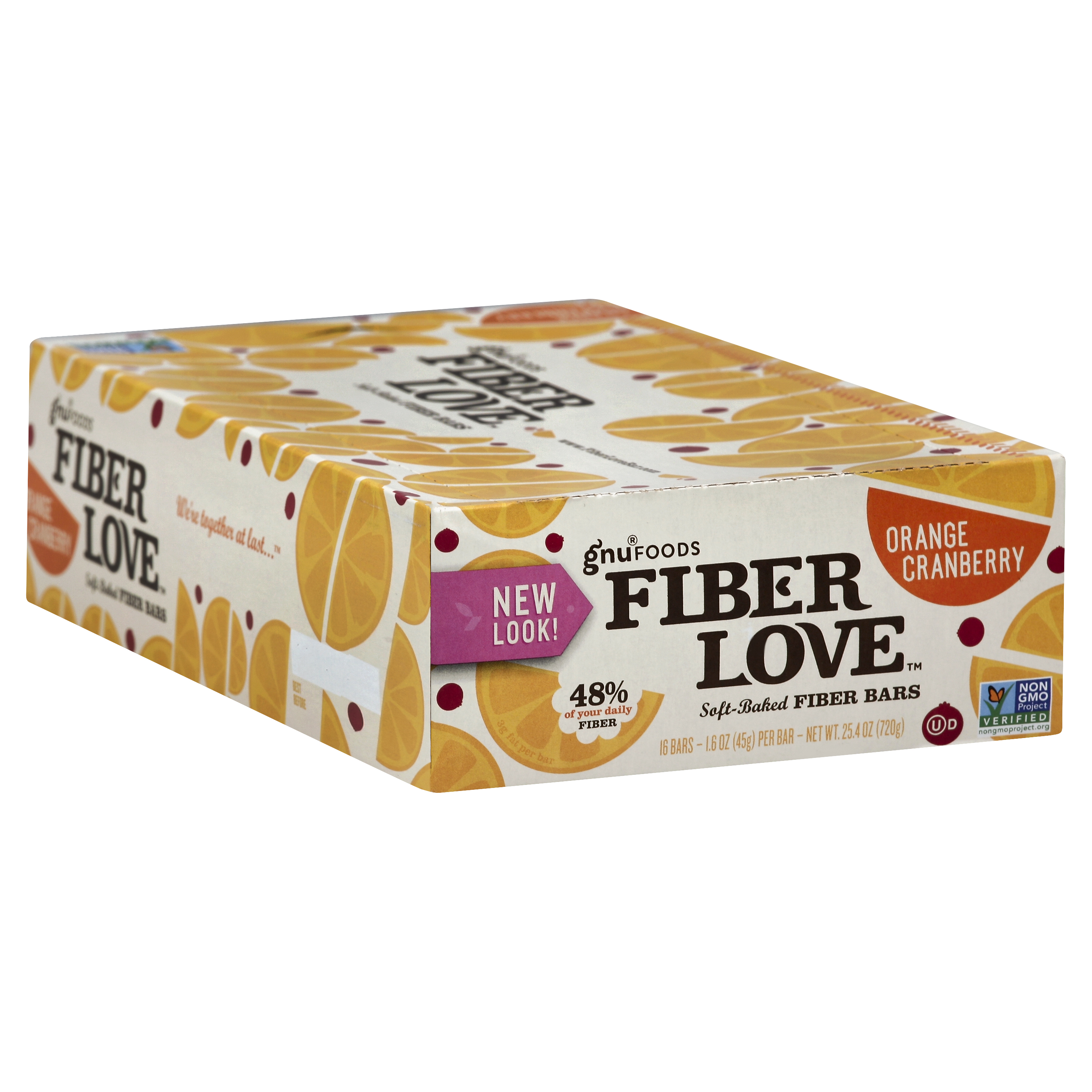Gnu Foods Fiber Bars 16 Ea