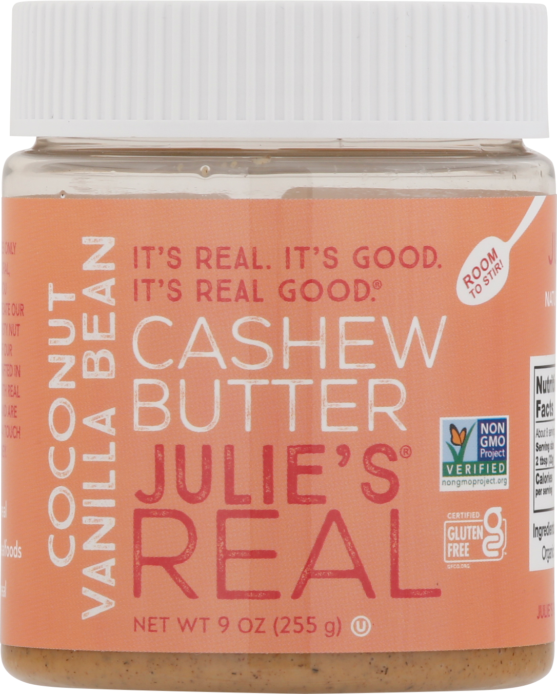 Cashew Butter, Coconut Vanilla Bean