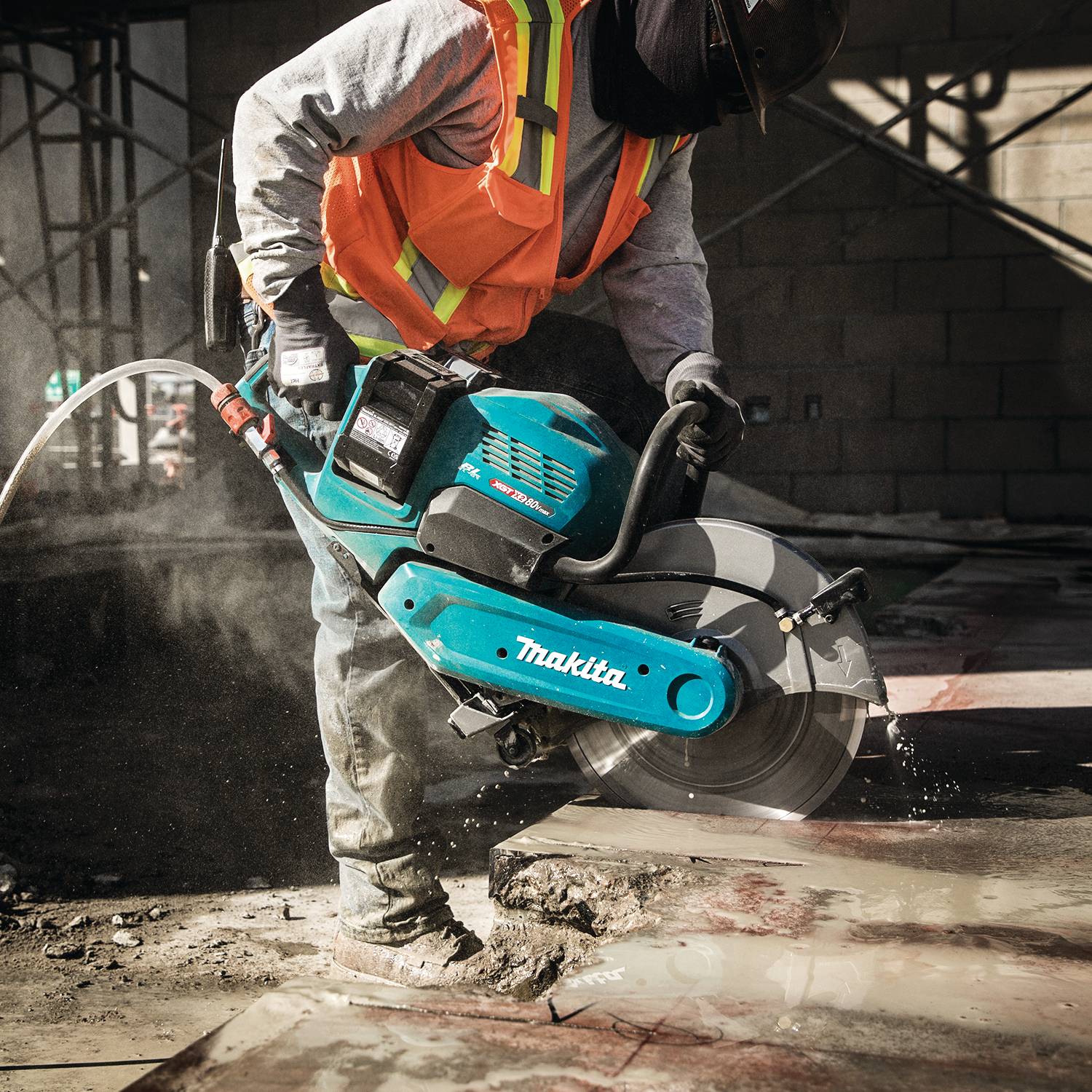 White Cap | Makita 80V Max 40V Max X2 Xgt Brushless 14