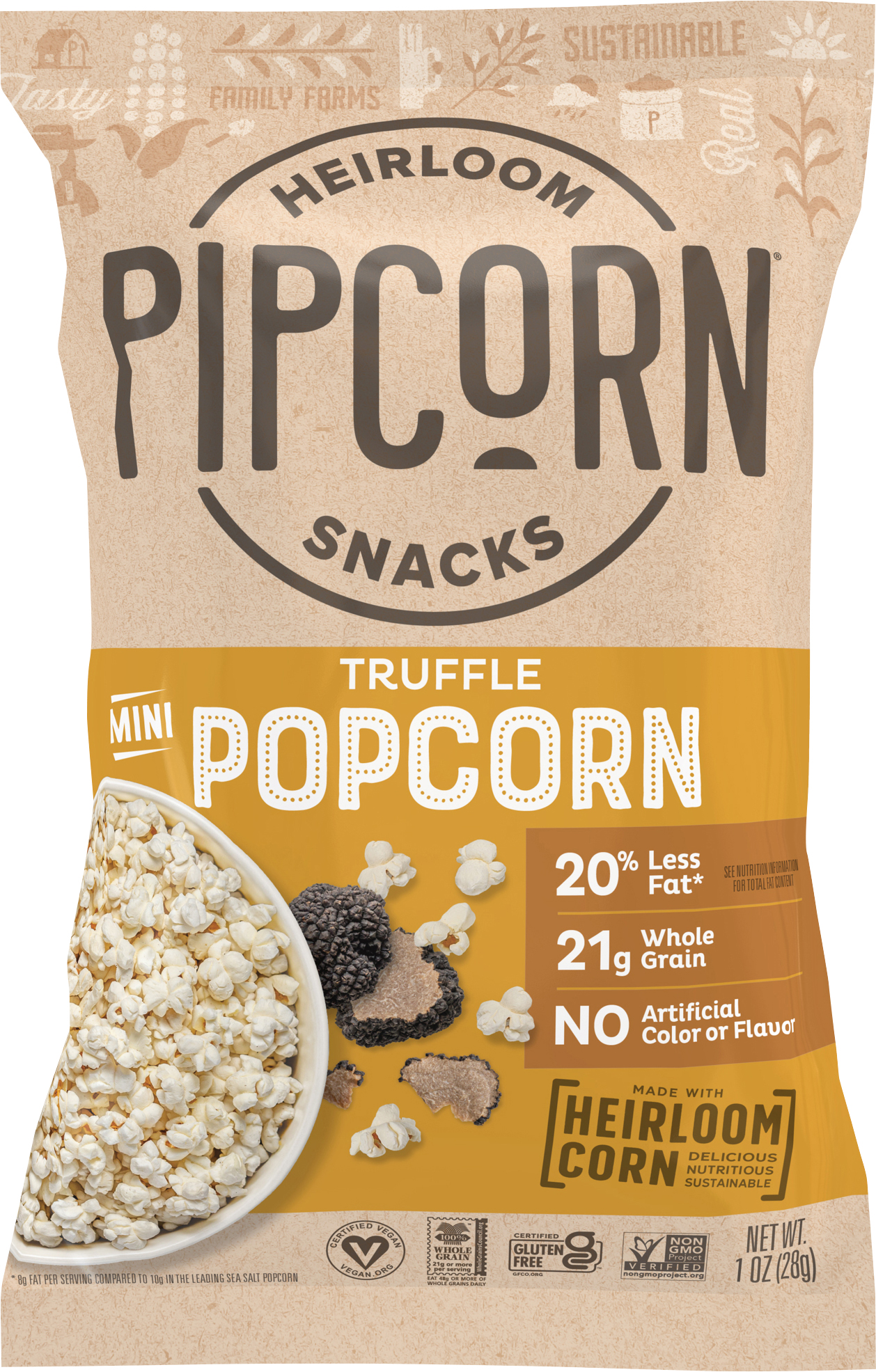 Popcorn, Truffle, Mini