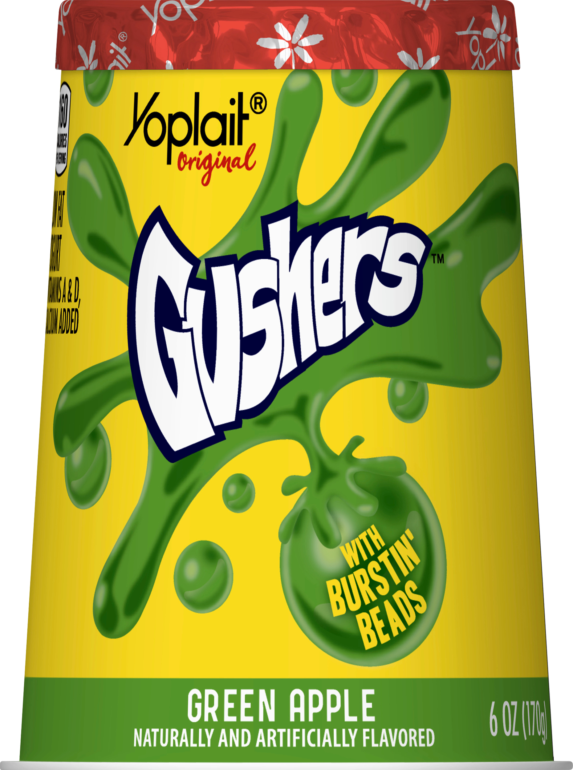 Yogurt, Low Fat, Green Apple, Original