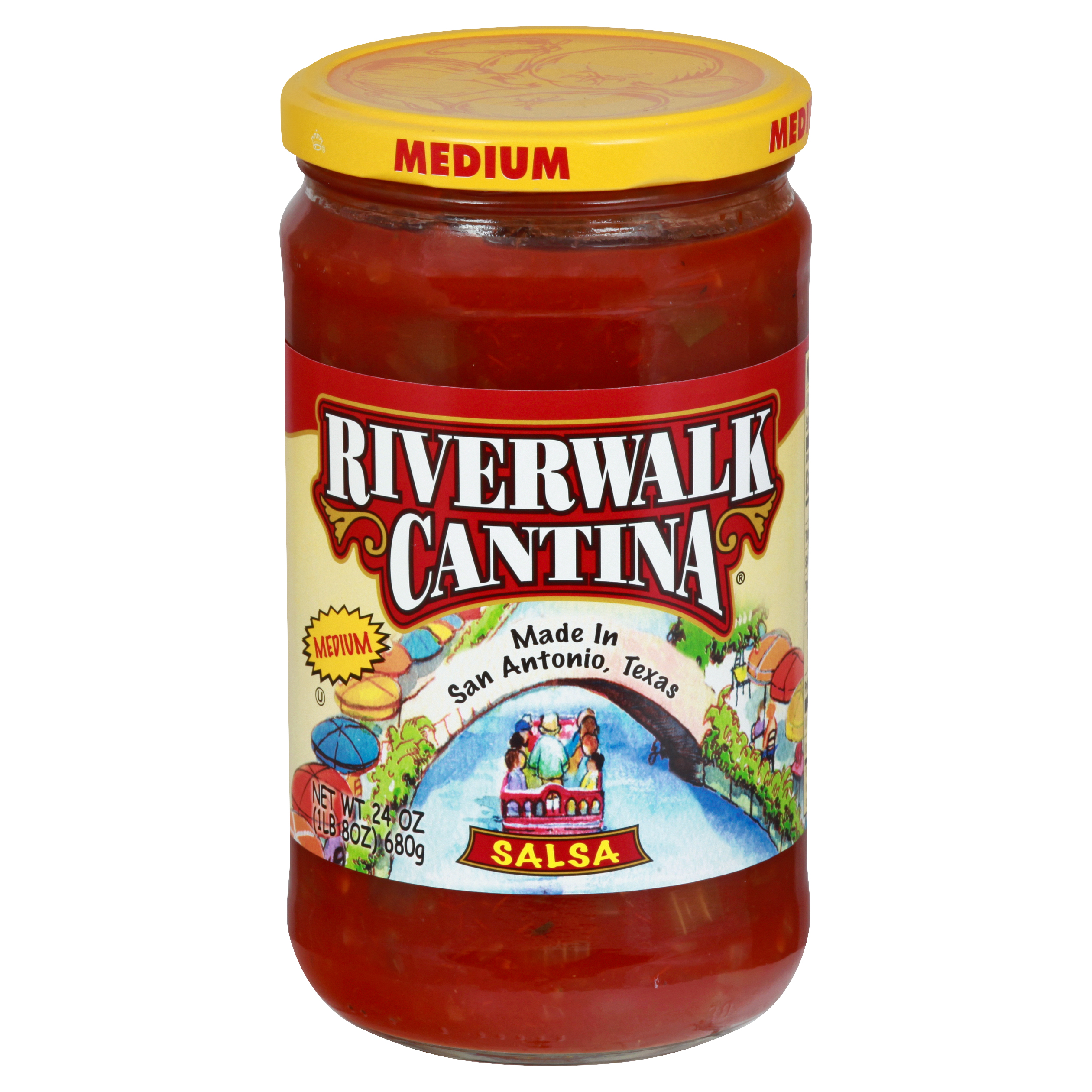 Riverwalk Cantina Medium Salsa 24 Oz