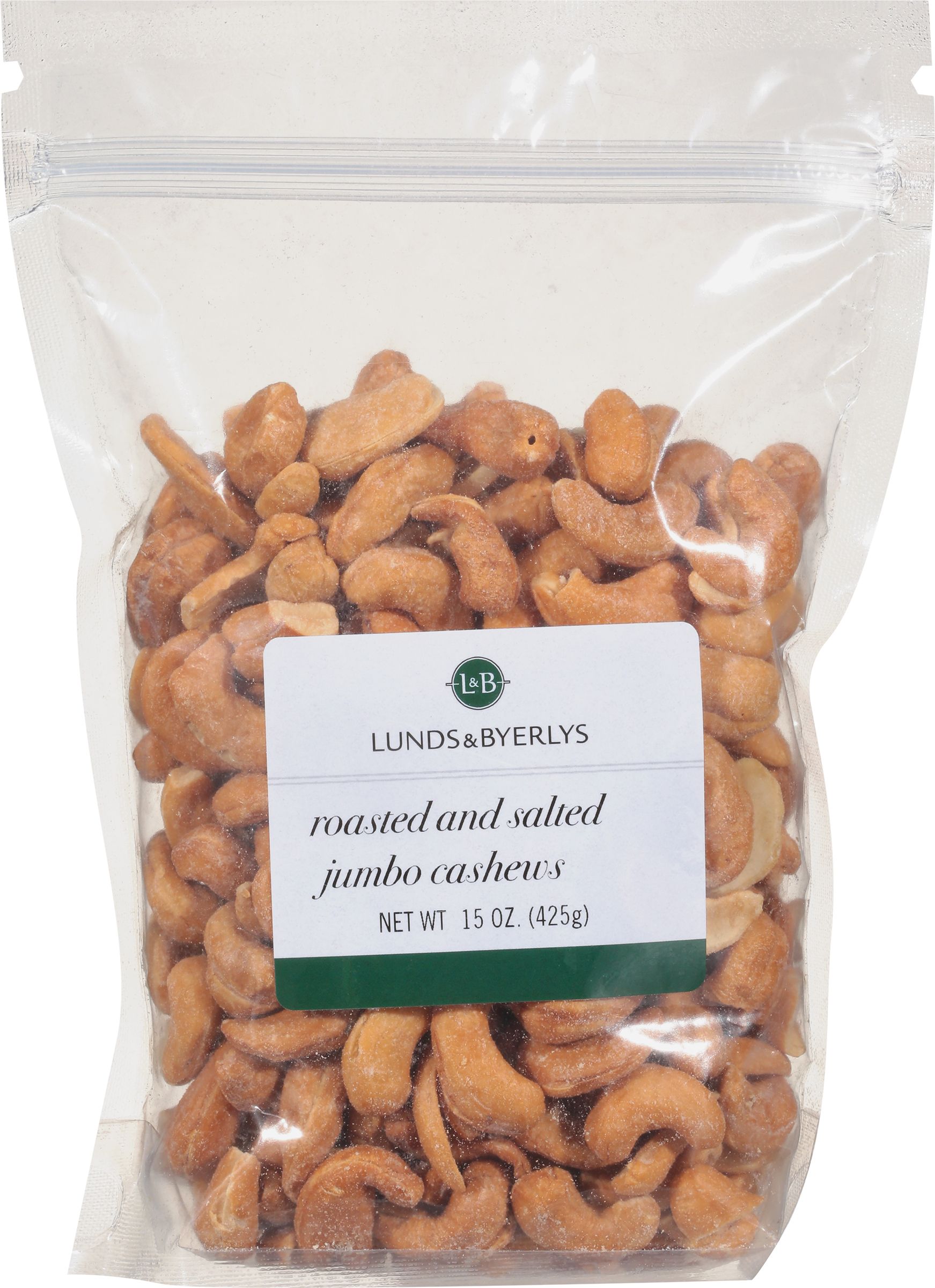 Cashews, Jumbo, Roasted and salted