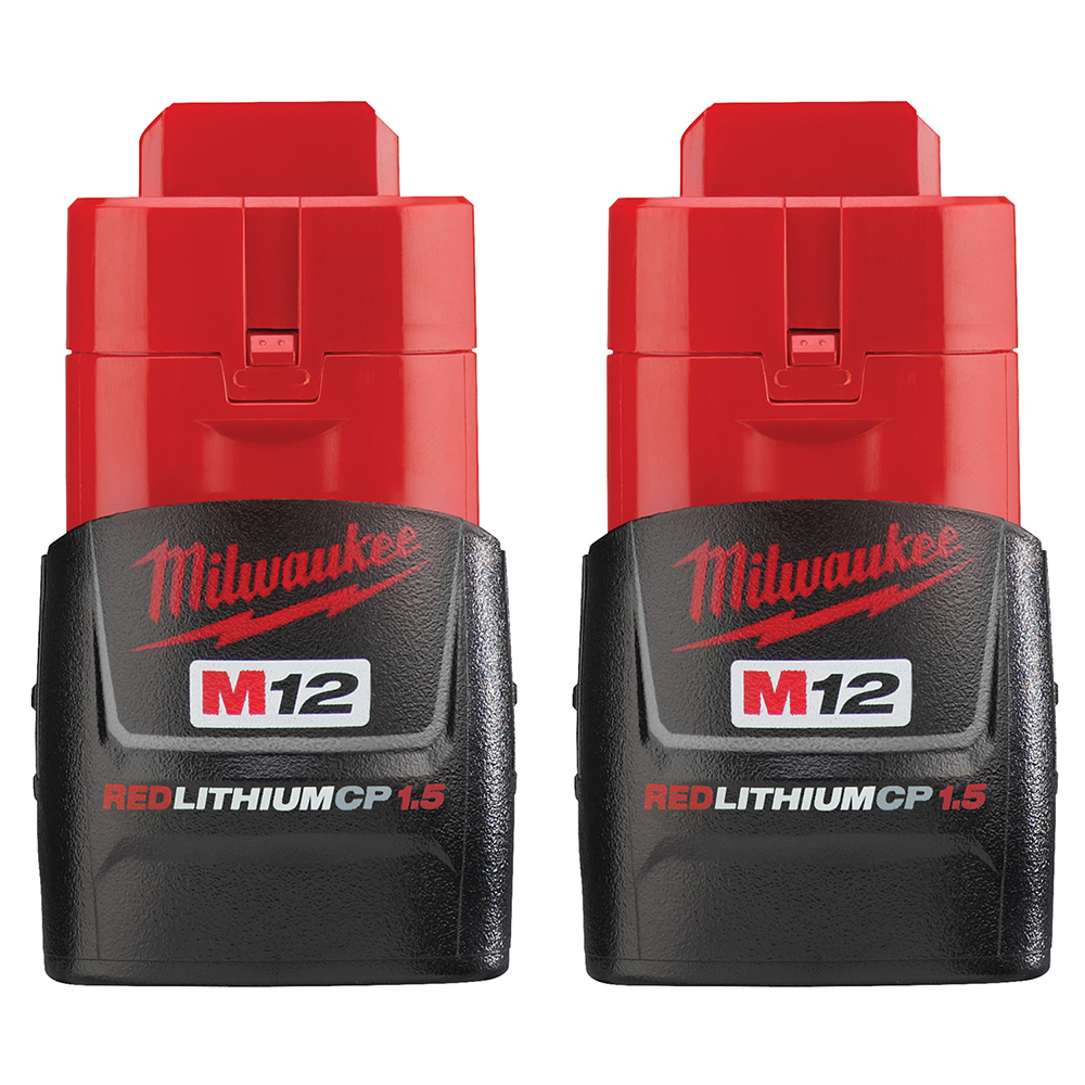 White Cap | Milwaukee 12V Lithium Ion Battery