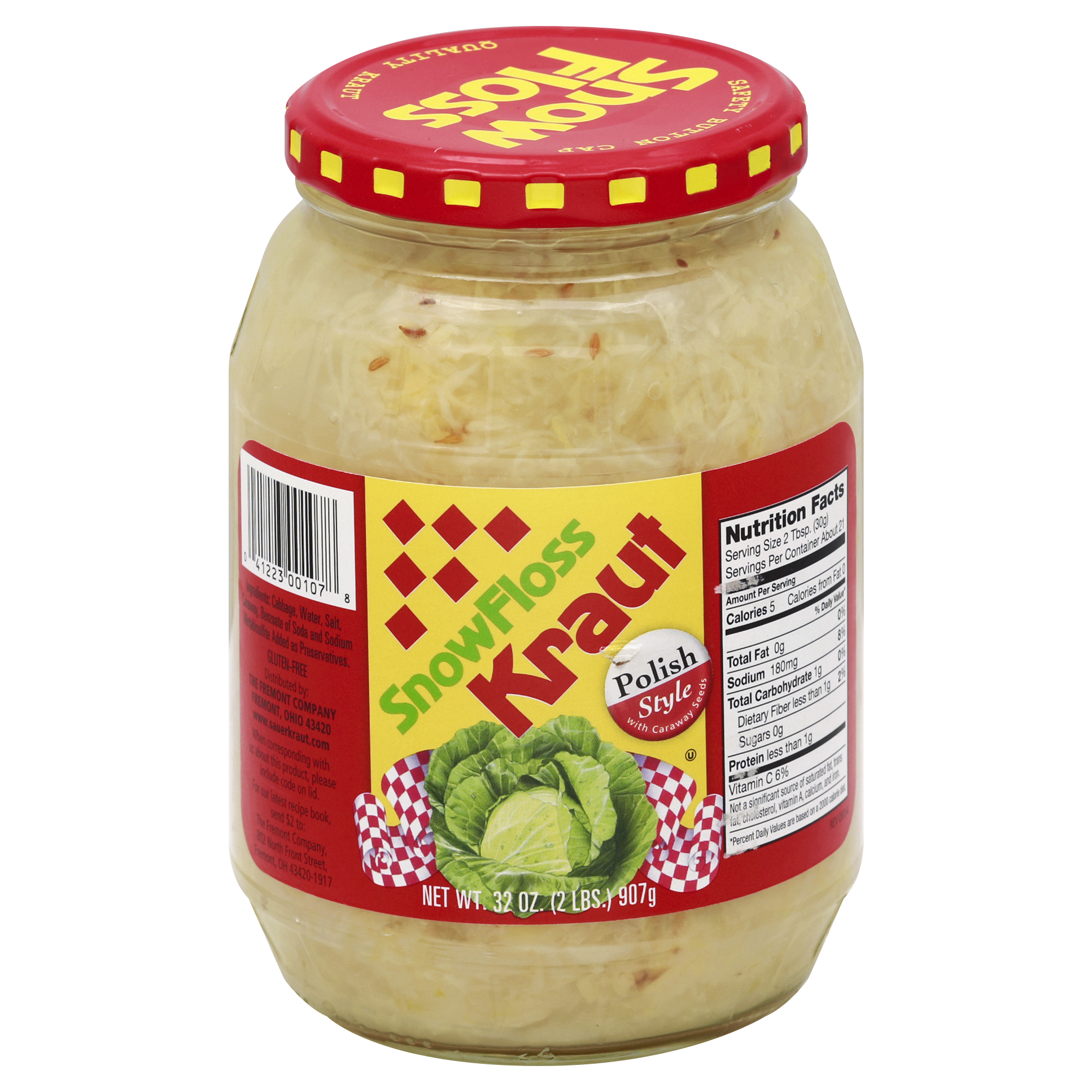 Snow Floss Kraut 32 Oz