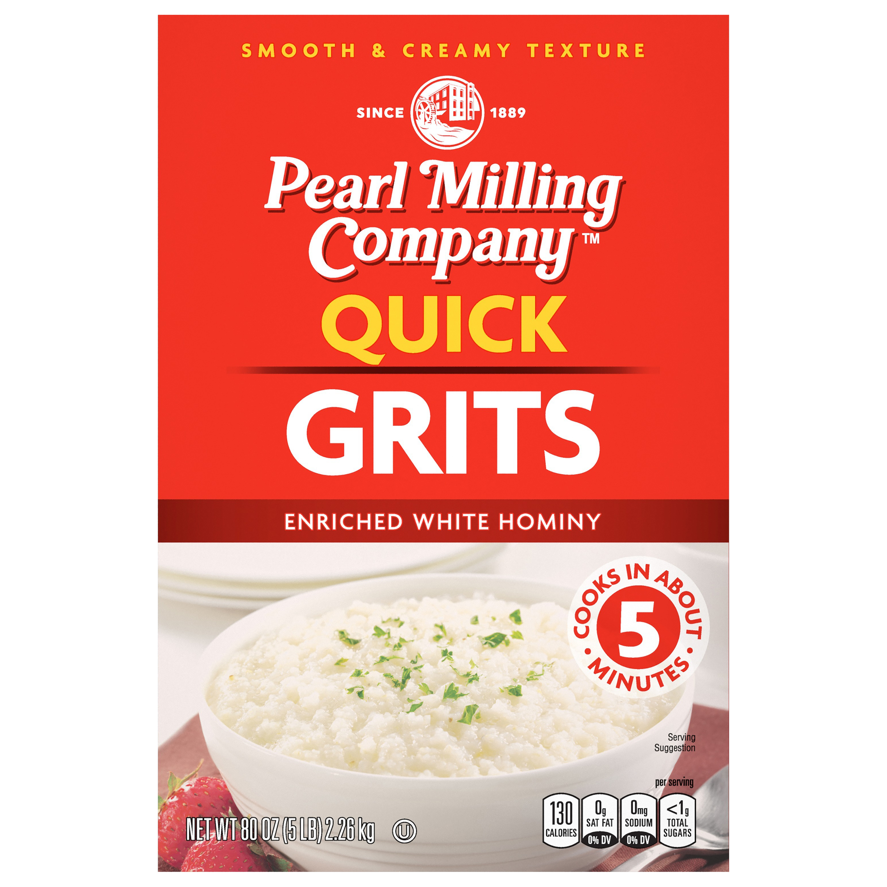 Pearl Milling Company Quick Grits 5 Lb Bag