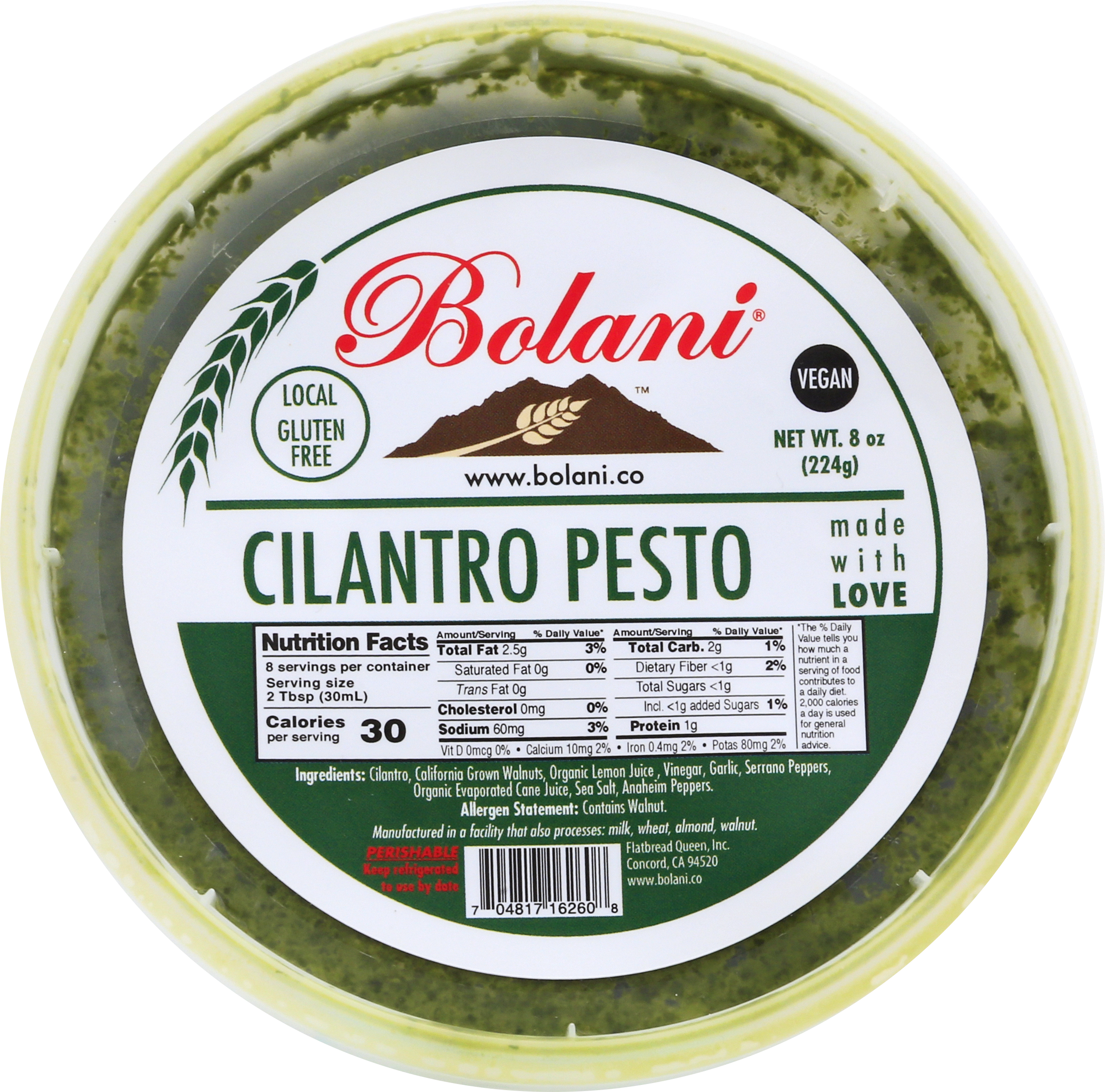 Pesto, Cilantro