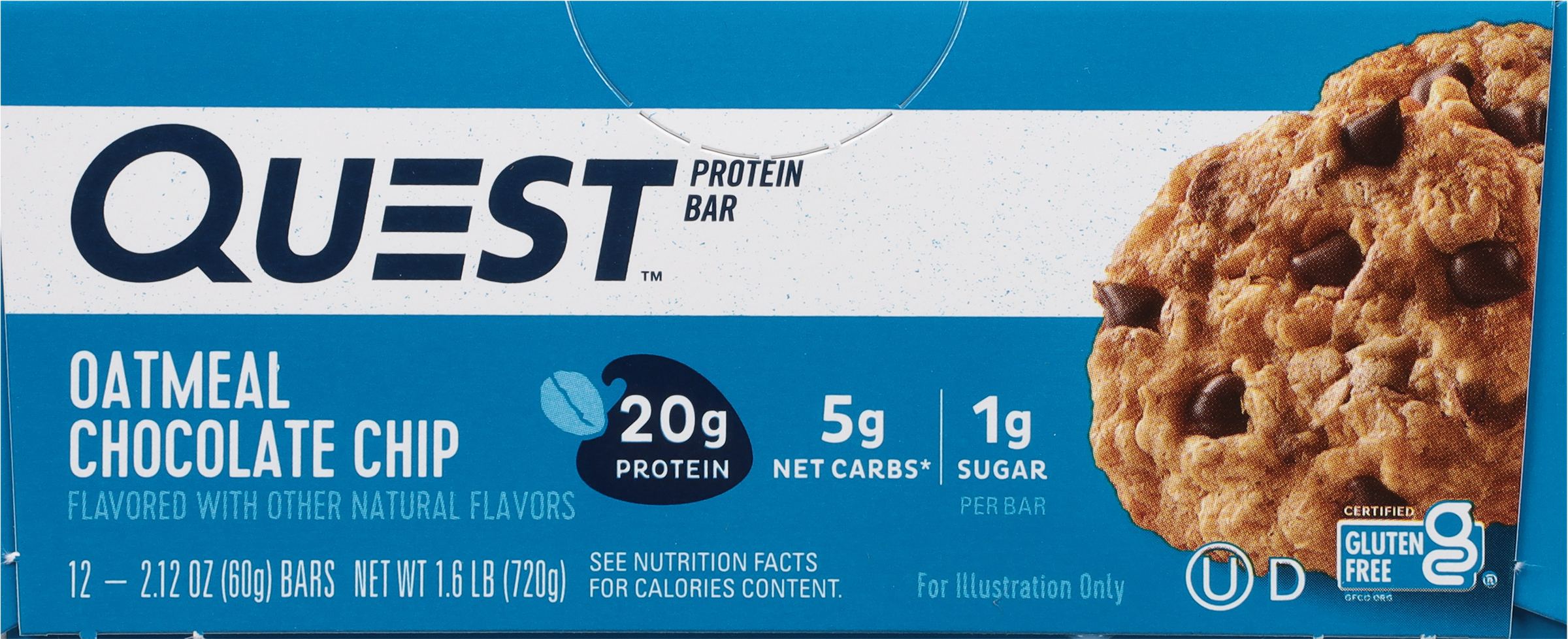 Protein Bar, Oatmeal Chocolate Chip
