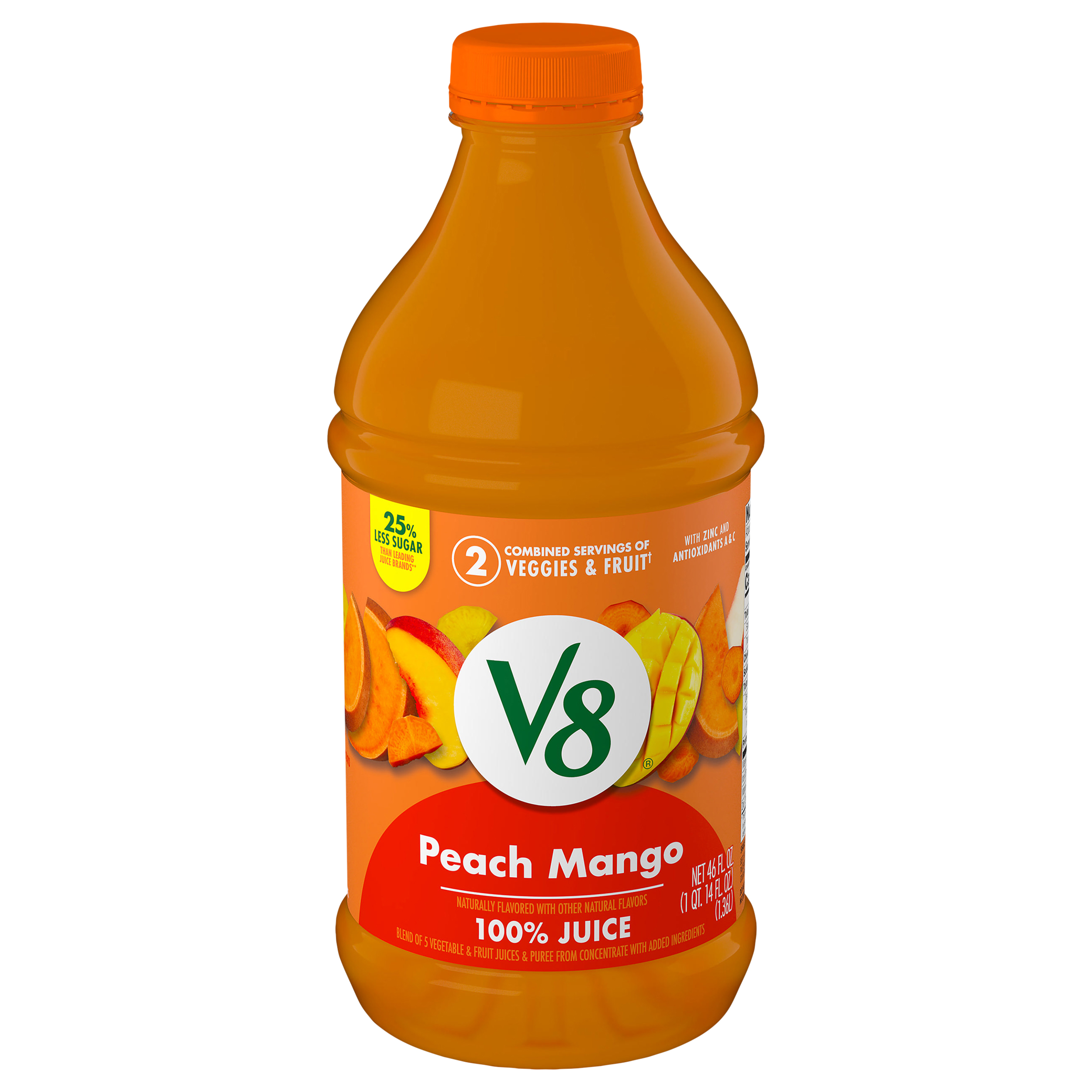 100% Juice, Peach Mango