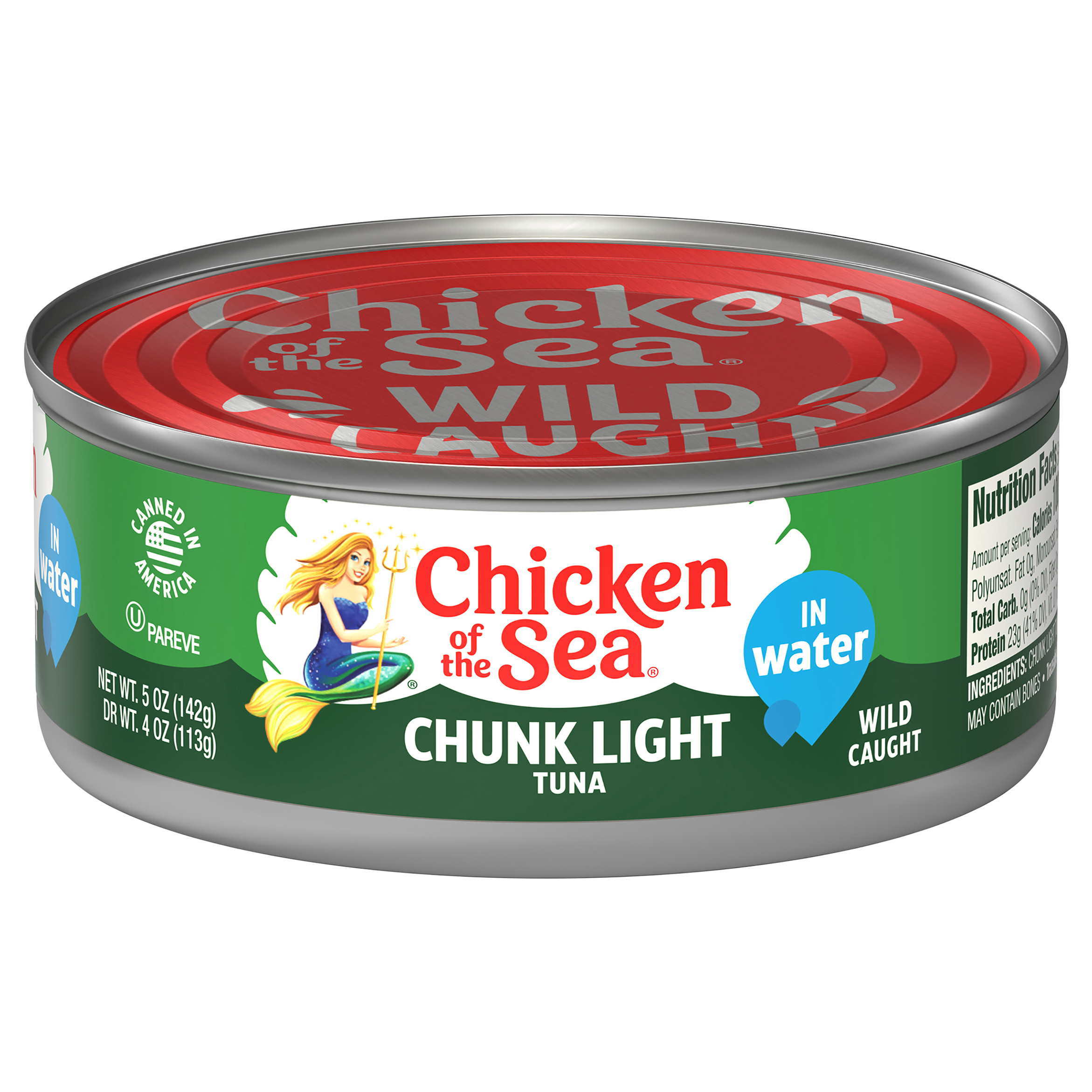 Chunk Light Tuna, Yellowfin in Water - Clover Leaf