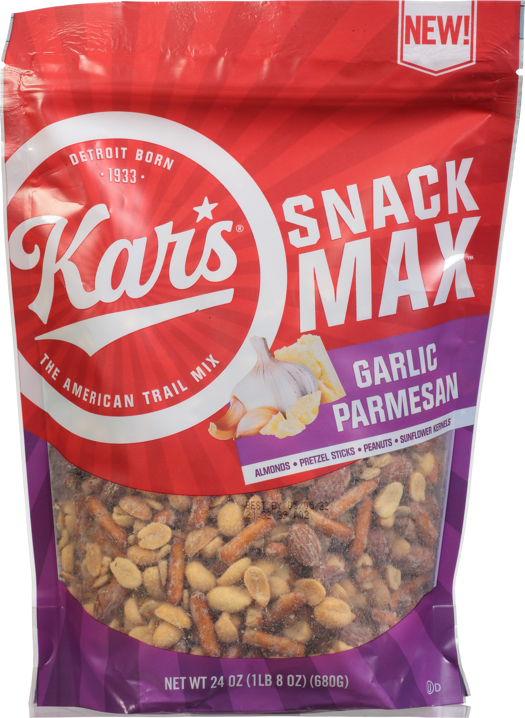 Trail Mix, Garlic Parmesan