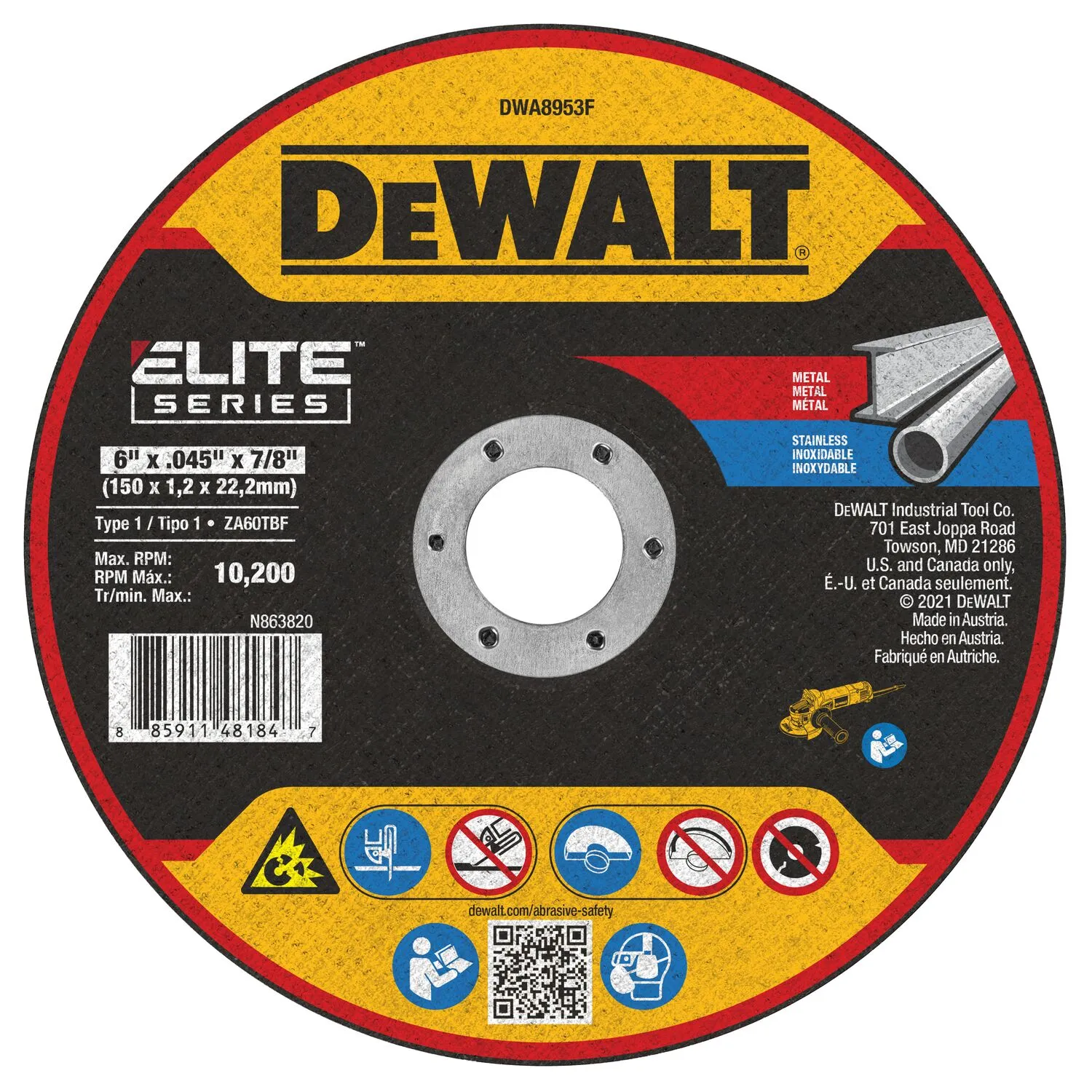 White Cap | Dewalt 6