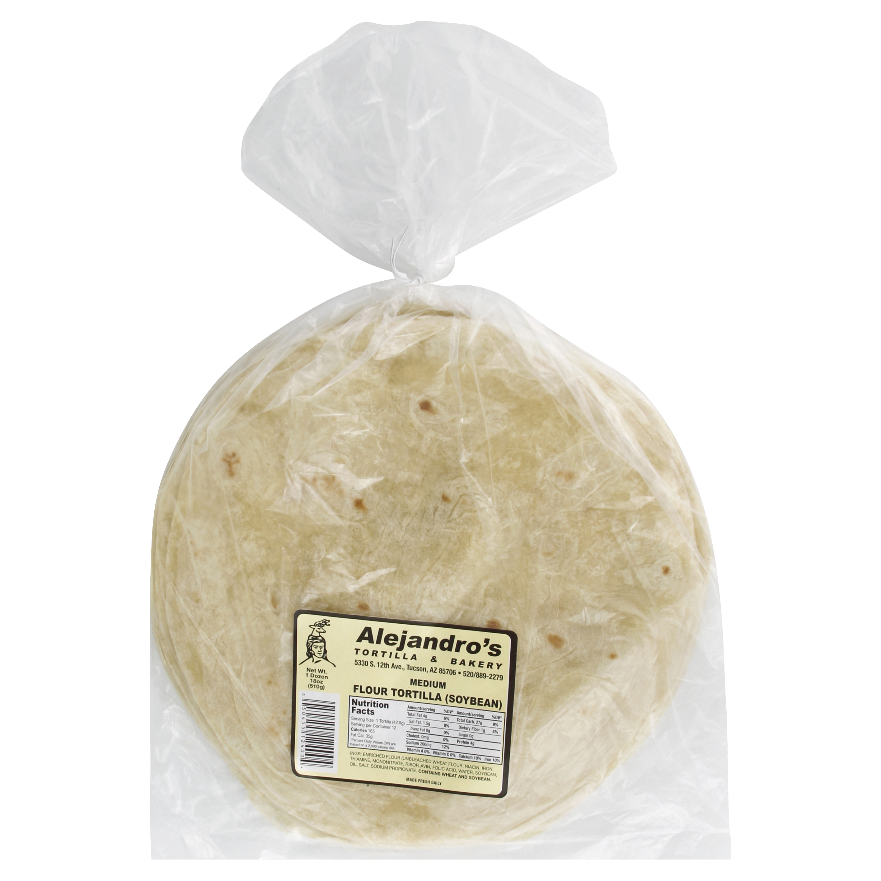 Alejandros Tortilla 12 Ea