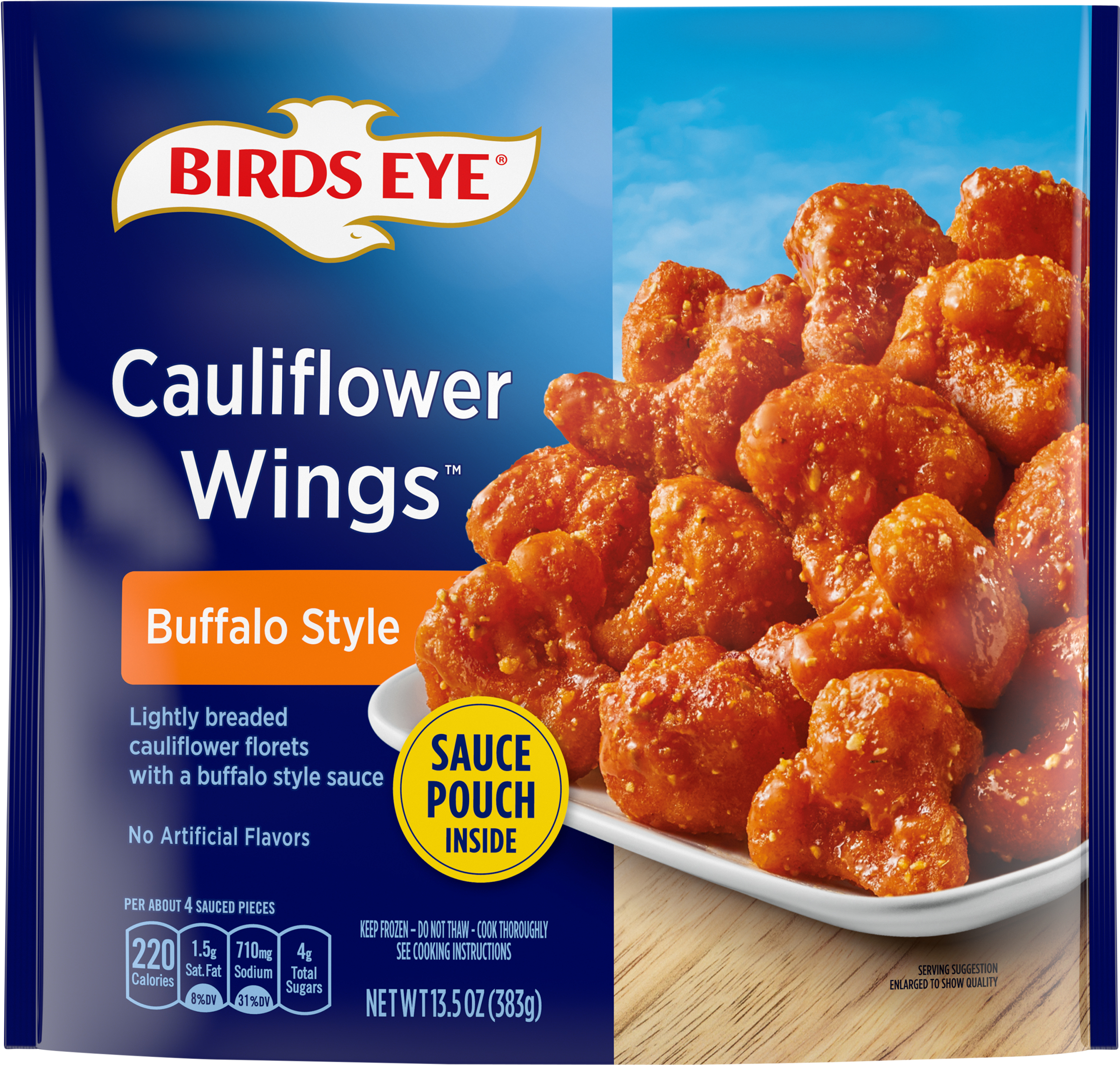 Cauliflower Wings, Buffalo Style